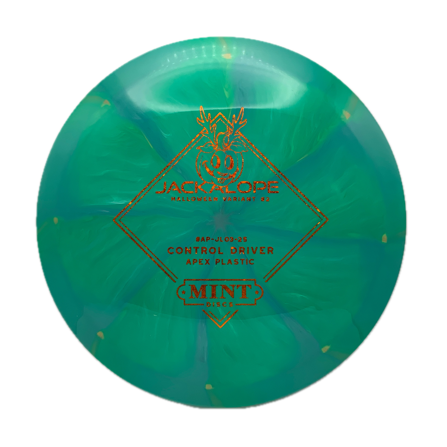 Mint Discs Jackalope - Halloween Apex Swirl #11 - 173 - Astro Discs TX - Houston Disc Golf