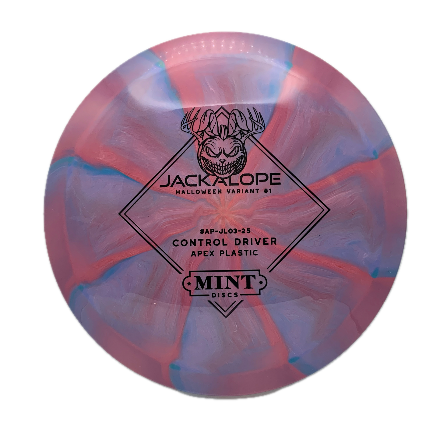 Mint Discs Jackalope - Halloween Apex Swirl #13 - 174 - Astro Discs TX - Houston Disc Golf