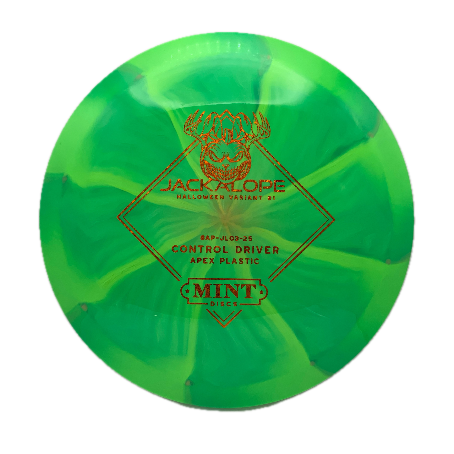 Mint Discs Jackalope - Halloween Apex Swirl #16 - 174 - Astro Discs TX - Houston Disc Golf