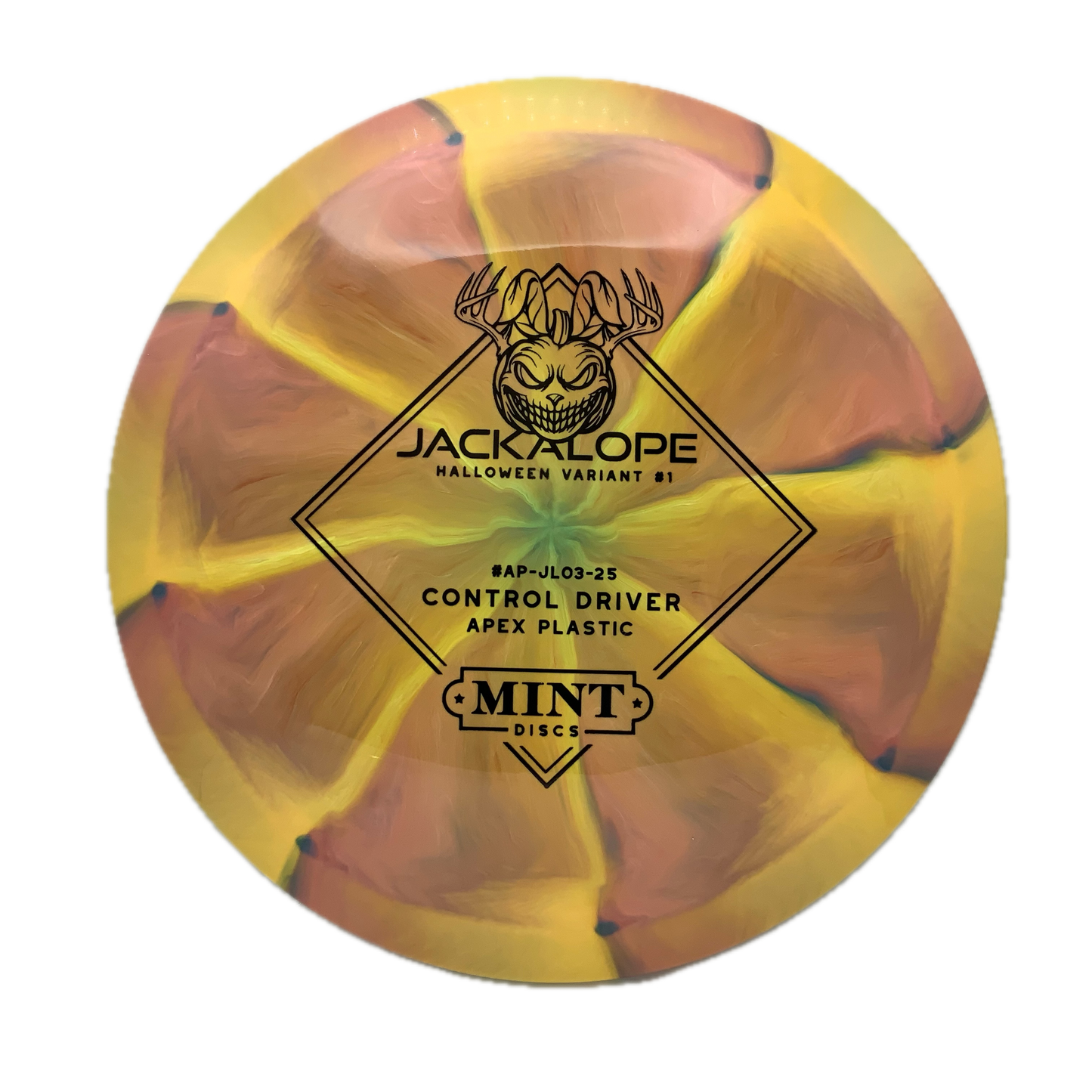 Mint Discs Jackalope - Halloween Apex Swirl #18 - 174 - Astro Discs TX - Houston Disc Golf
