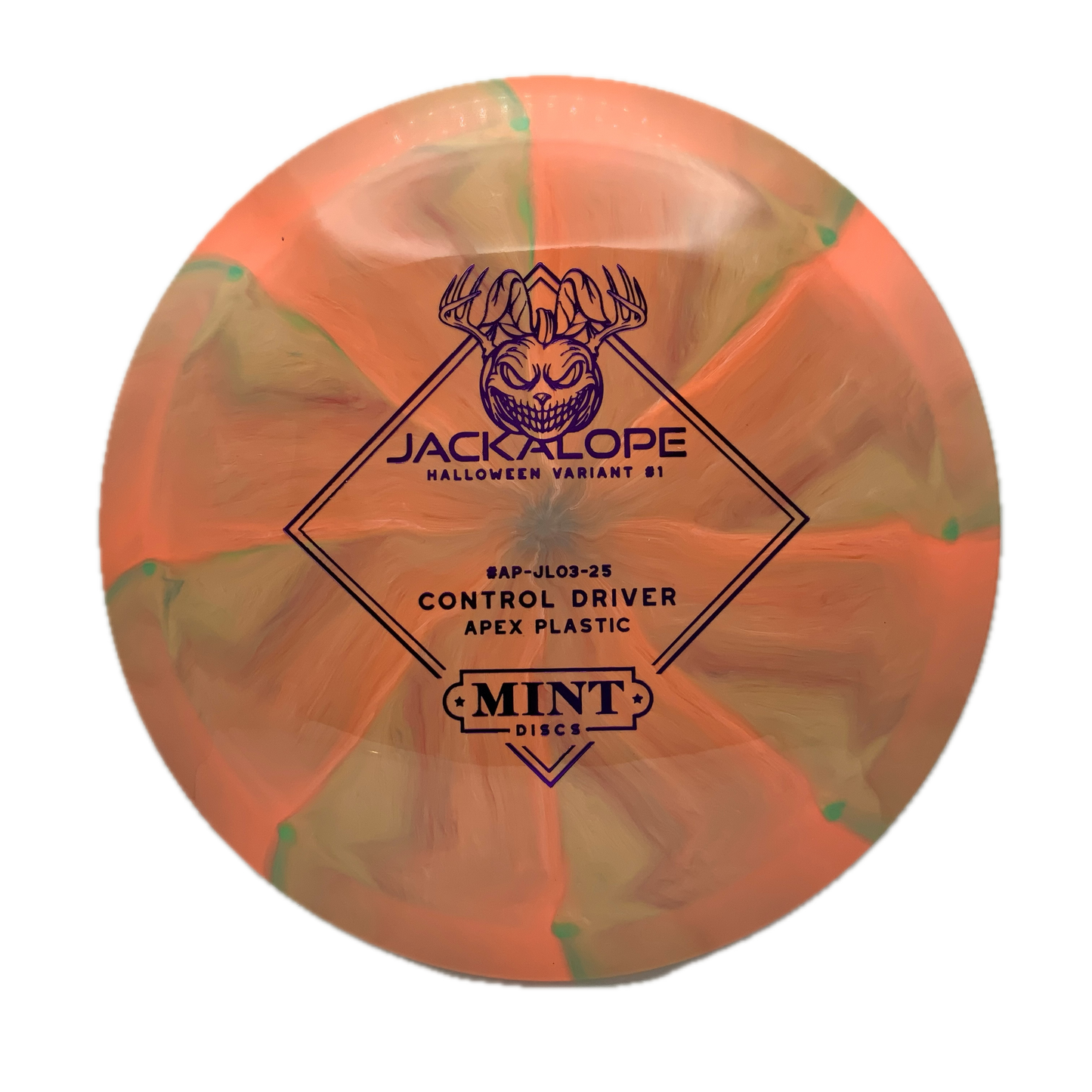Mint Discs Jackalope - Halloween Apex Swirl #20 - 175 - Astro Discs TX - Houston Disc Golf