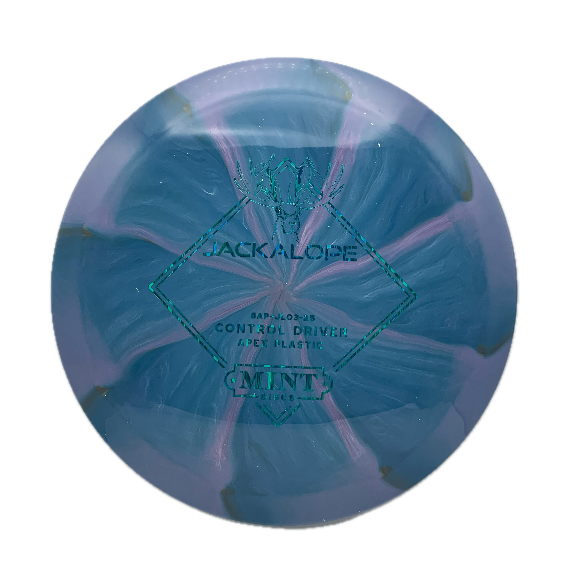 Mint Discs Jackalope Apex Swirl #7 - 168 - Astro Discs TX - Houston Disc Golf