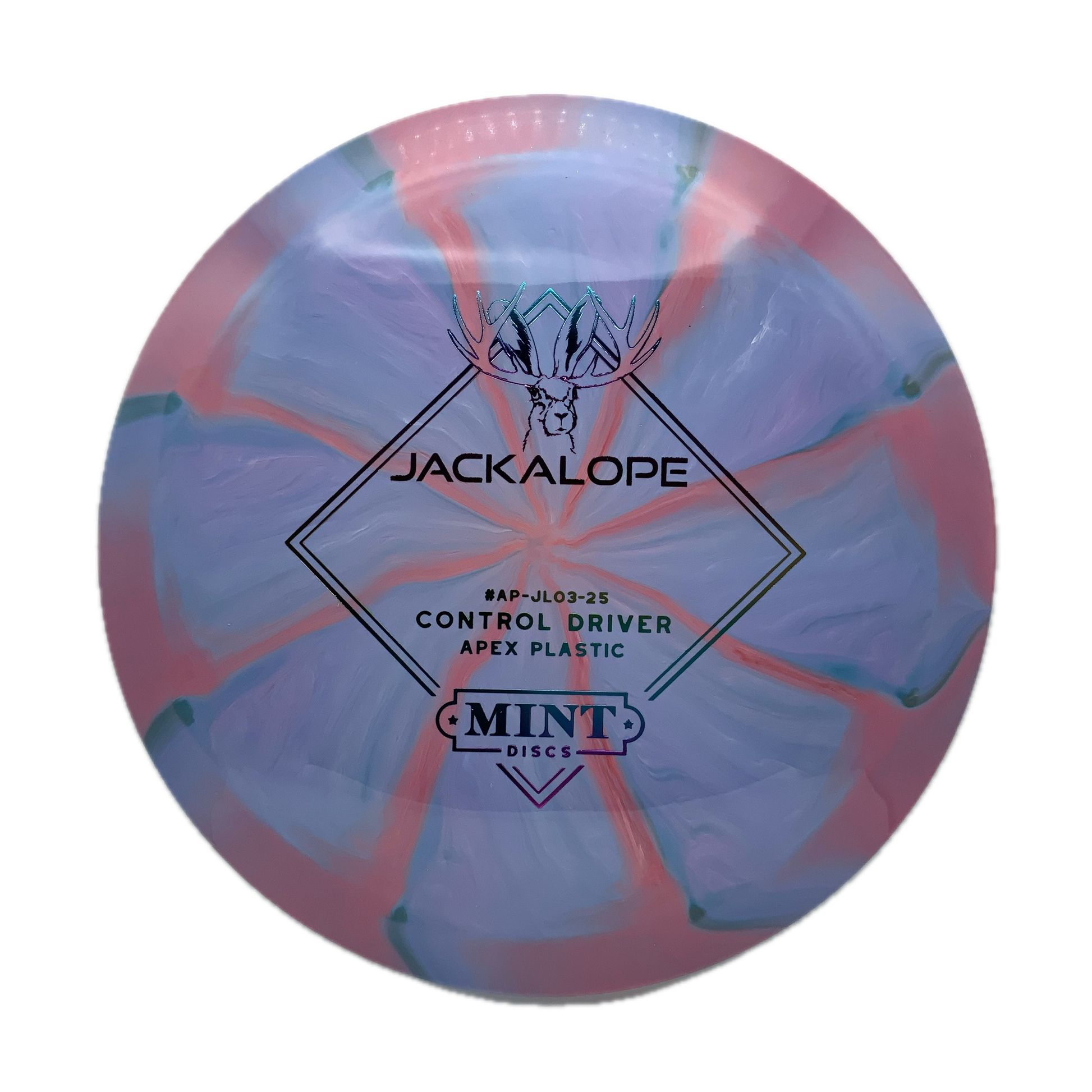 Mint Discs Jackalope Apex Swirl #20 - 168 - Astro Discs TX - Houston Disc Golf