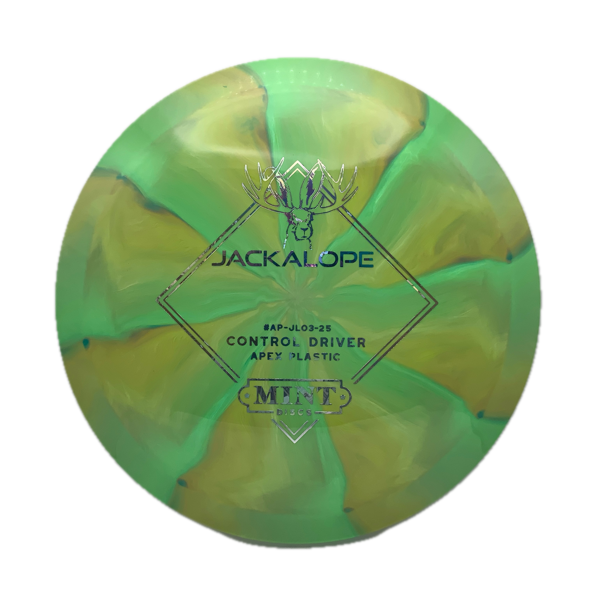 Mint Discs Jackalope Apex Swirl #32 - 174 - Astro Discs TX - Houston Disc Golf