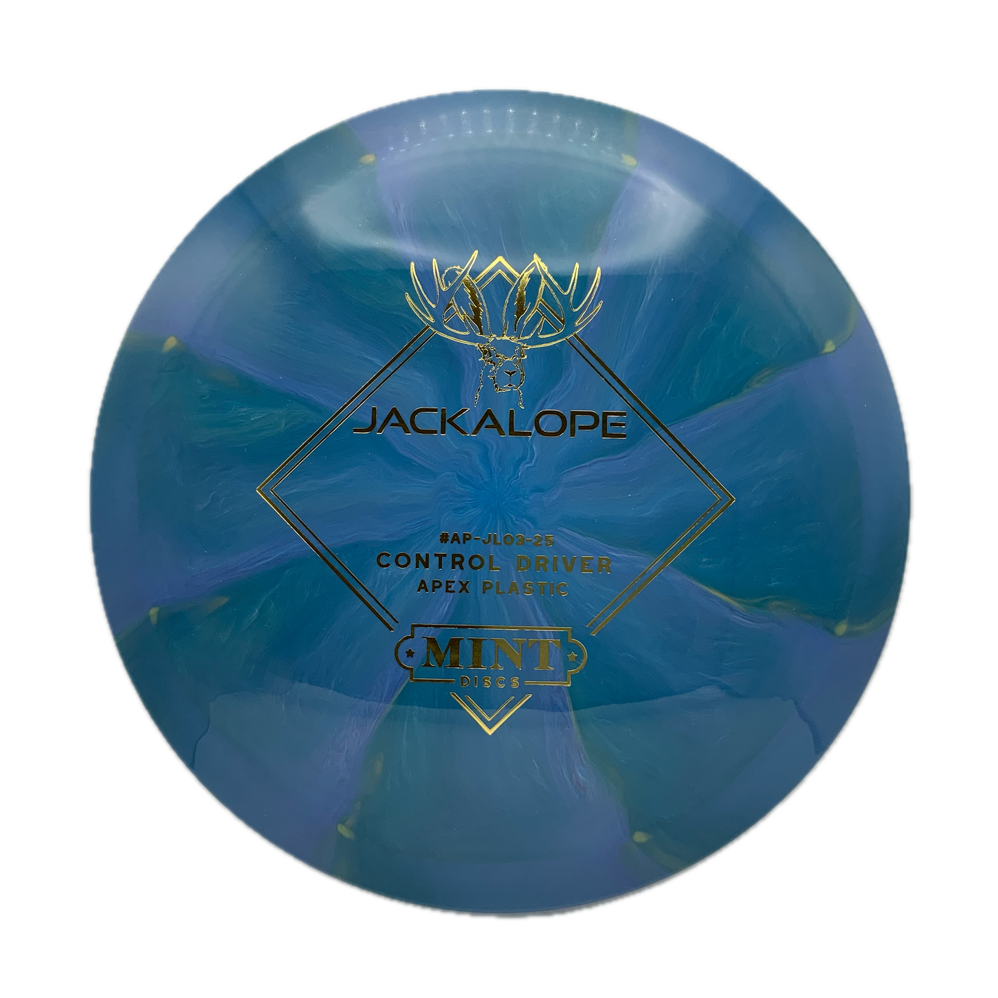 Mint Discs Jackalope Apex Swirl #56 - 174 - Astro Discs TX - Houston Disc Golf