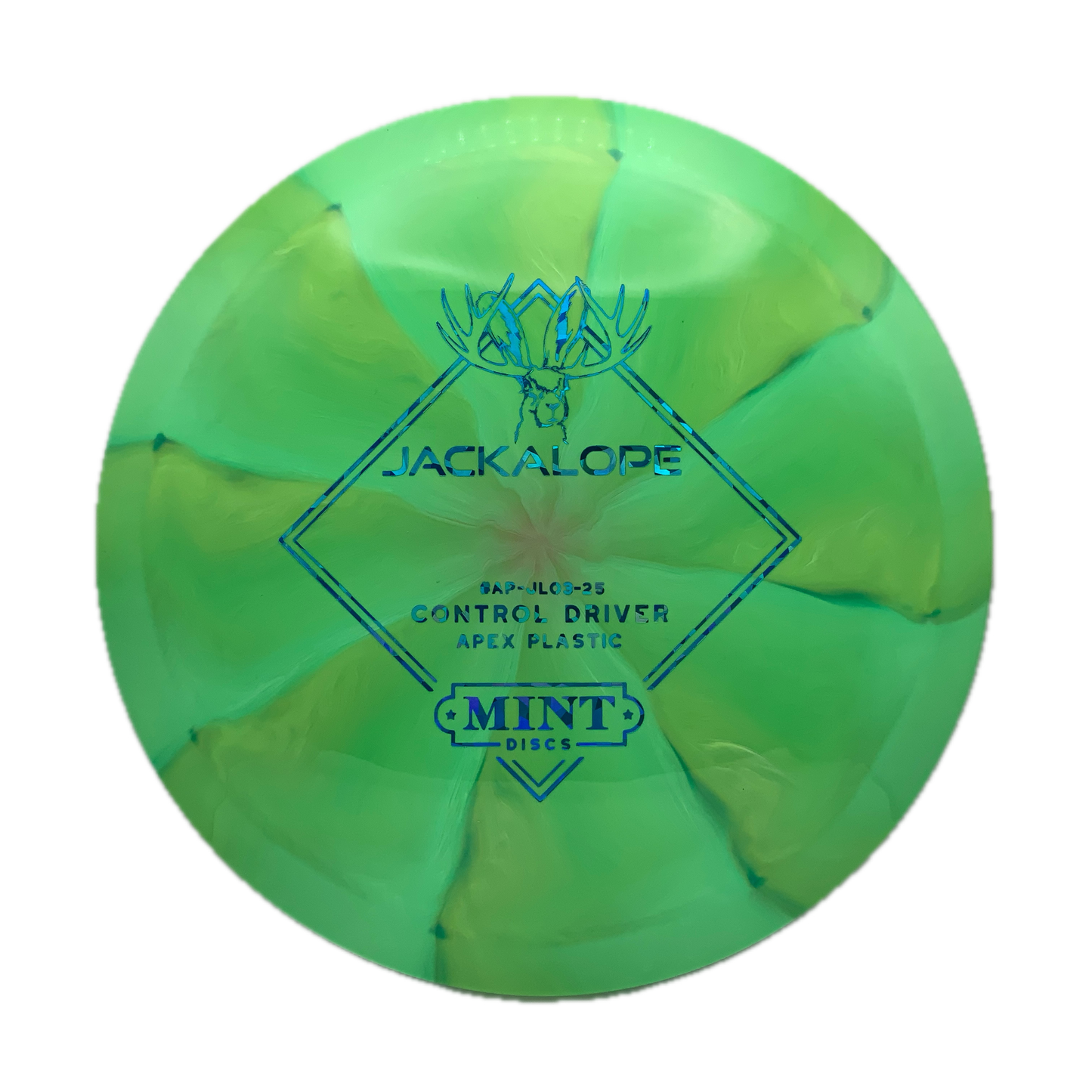 Mint Discs Jackalope Apex Swirl #58 - 174 - Astro Discs TX - Houston Disc Golf