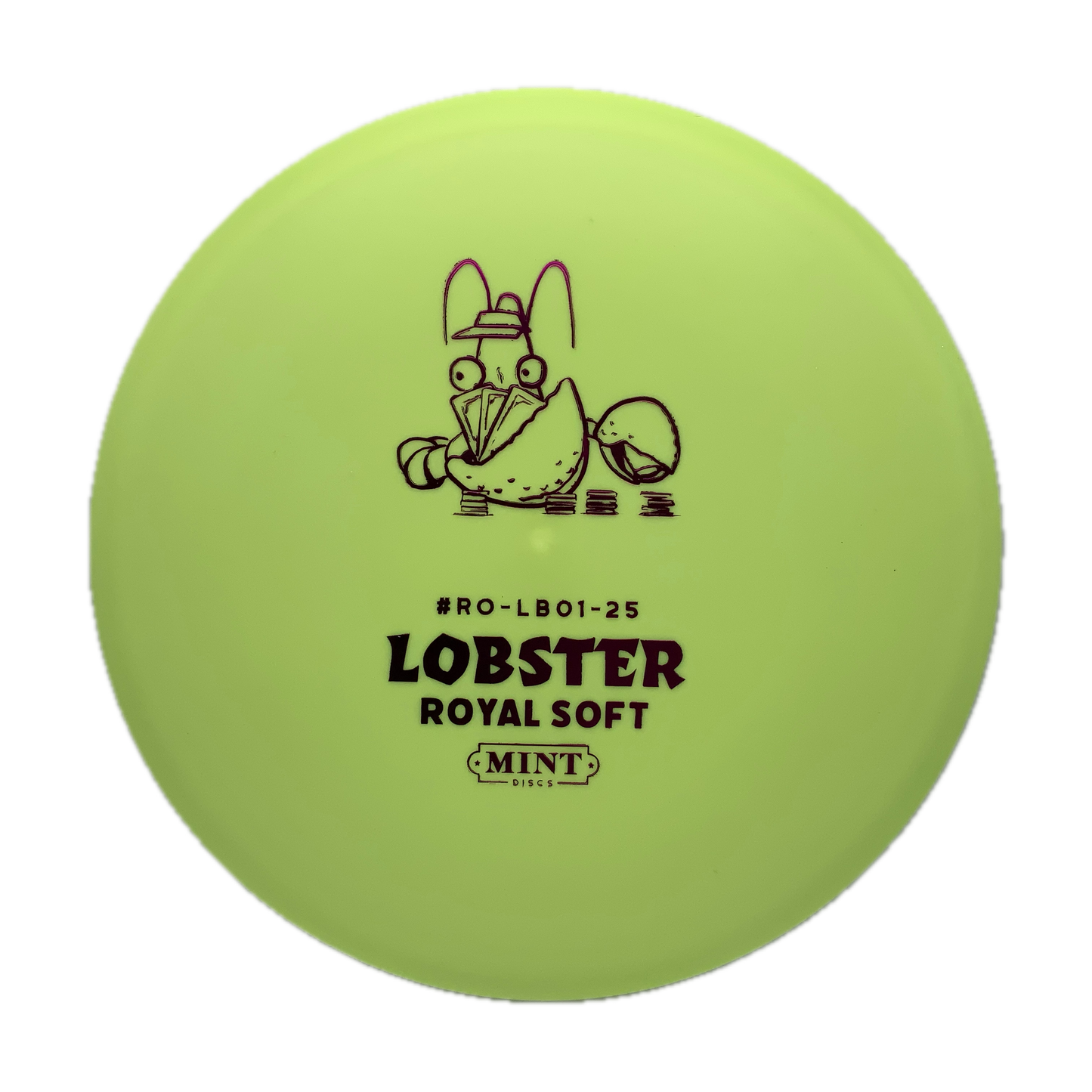 Mint Discs Lobster Royal Soft #186 - 176 - Astro Discs TX - Houston Disc Golf