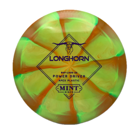 Mint Discs Longhorn Apex Swirl #1 - 165 - Astro Discs TX - Houston Disc Golf