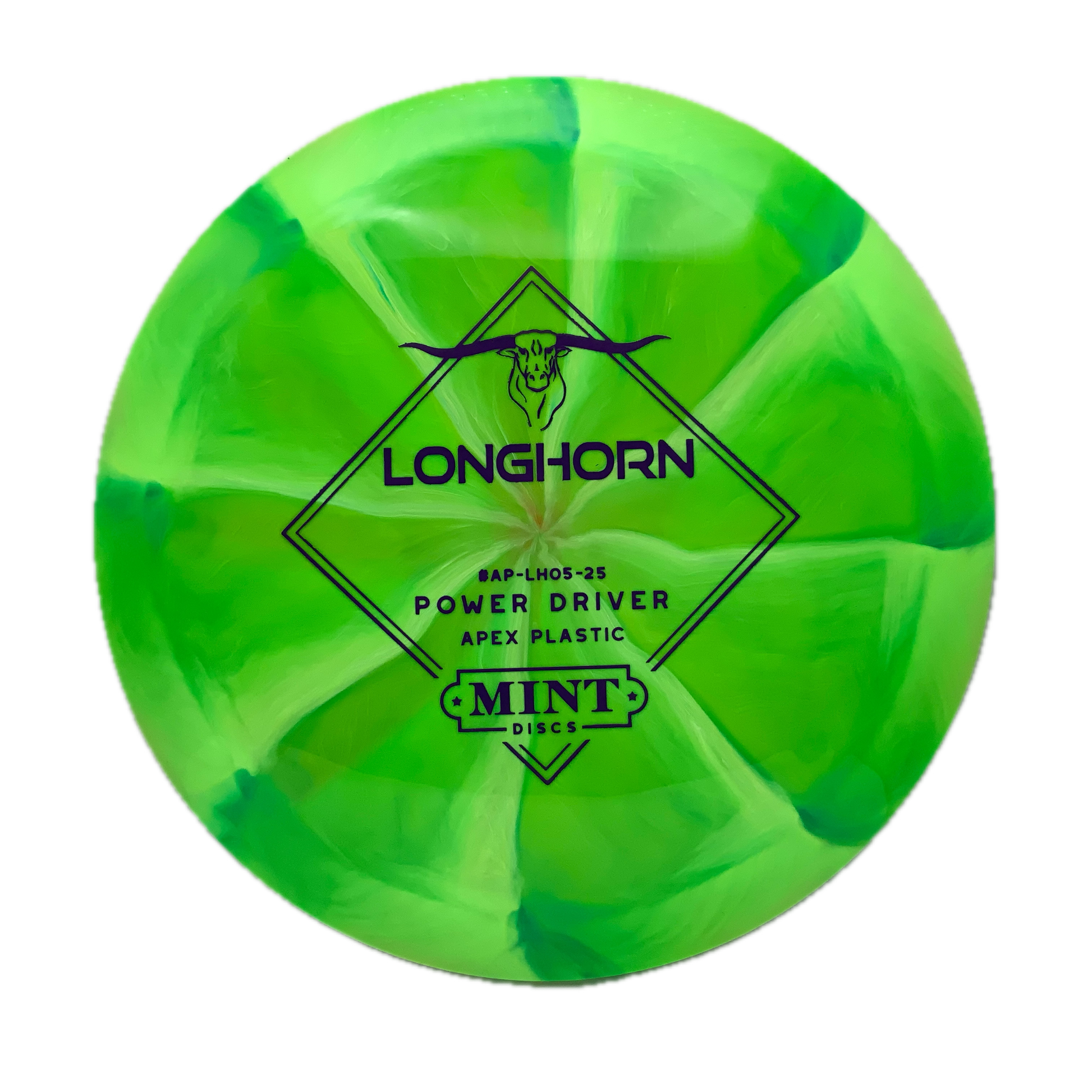 Mint Discs Longhorn Apex Swirl #2 - 165 - Astro Discs TX - Houston Disc Golf