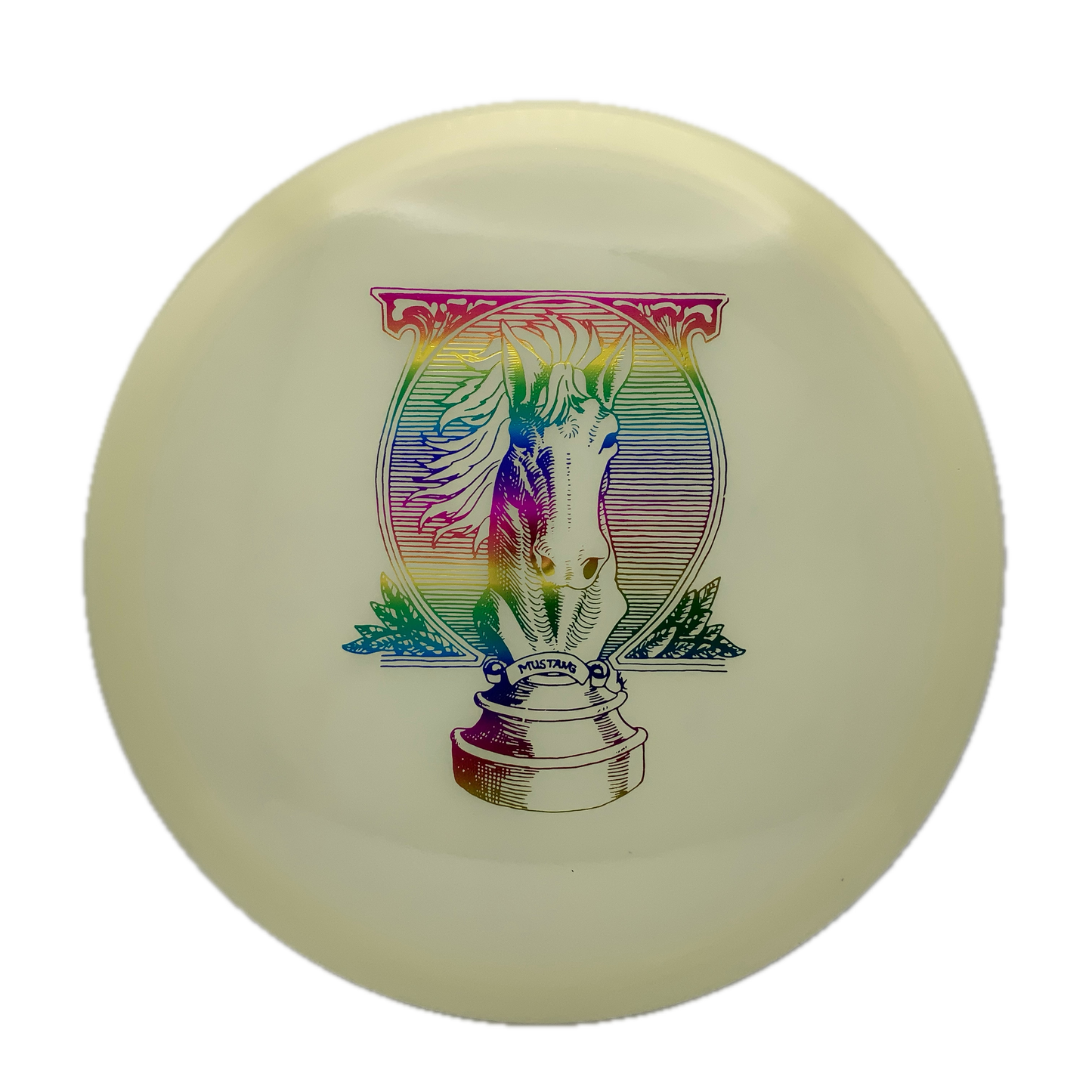 Mint Discs Mustang - Nocturnal Glow #27 - 177 - Astro Discs TX - Houston Disc Golf