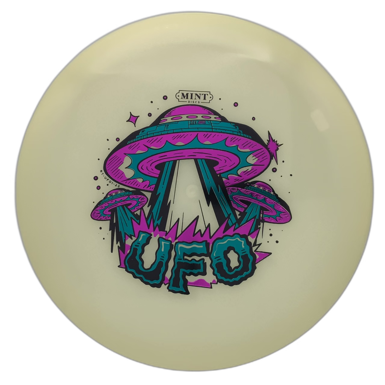Mint Discs Glow UFO - Astro Discs TX - Houston Disc Golf