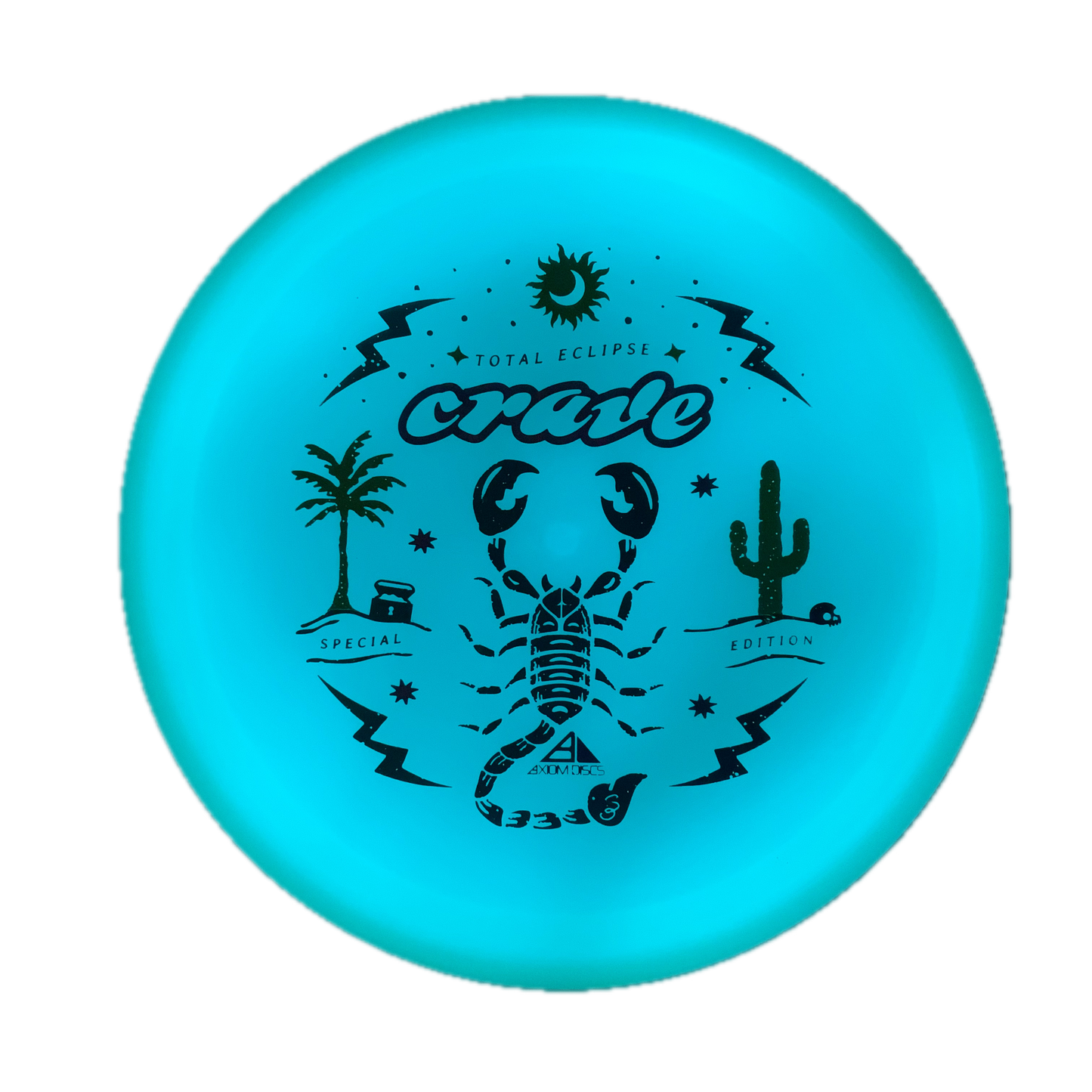 Axiom Crave - Total Eclipse - Special Edition Glow #10 - 171 - Astro Discs TX - Houston Disc Golf