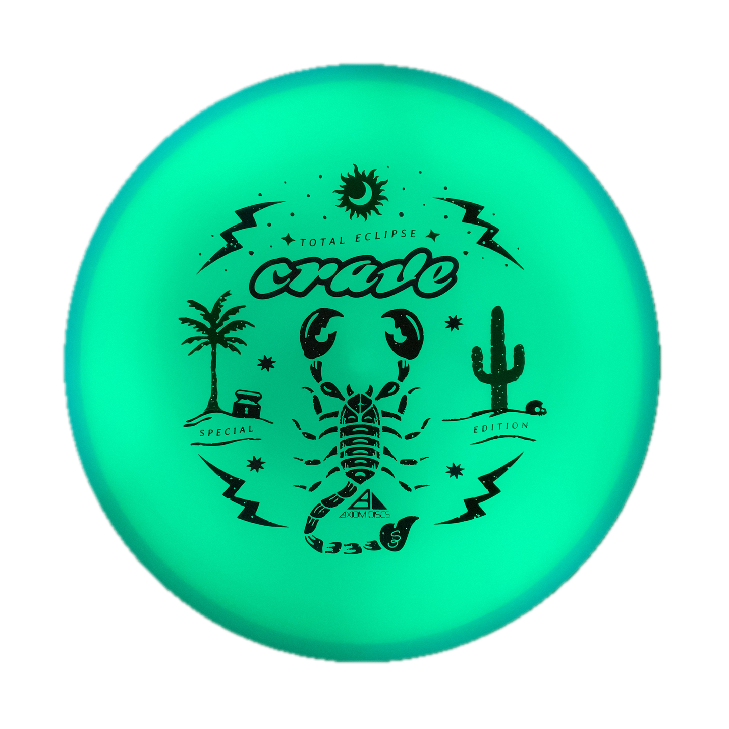 Axiom Crave - Total Eclipse - Special Edition Glow #20 - 174 - Astro Discs TX - Houston Disc Golf