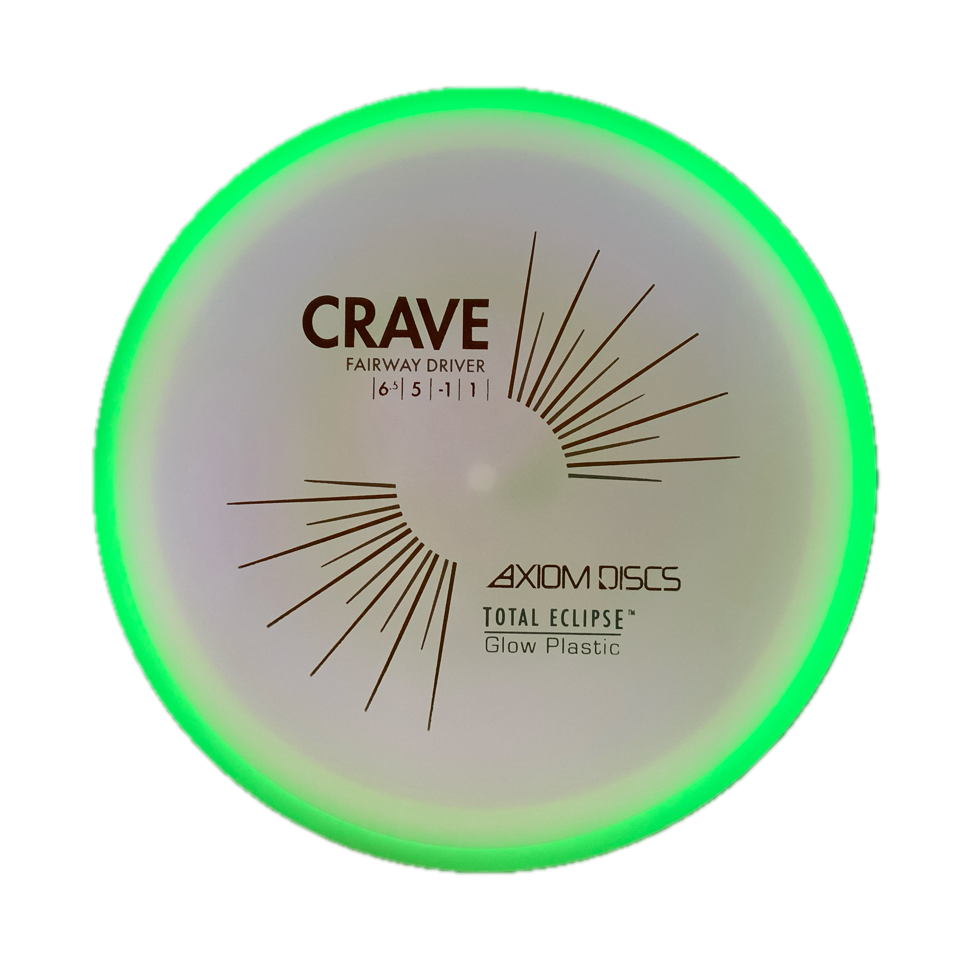 Axiom Crave - Total Eclipse Glow #1 - 166 - Astro Discs TX - Houston Disc Golf
