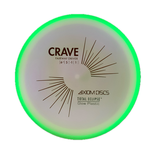 Axiom Crave - Total Eclipse Glow #1 - 166 - Astro Discs TX - Houston Disc Golf