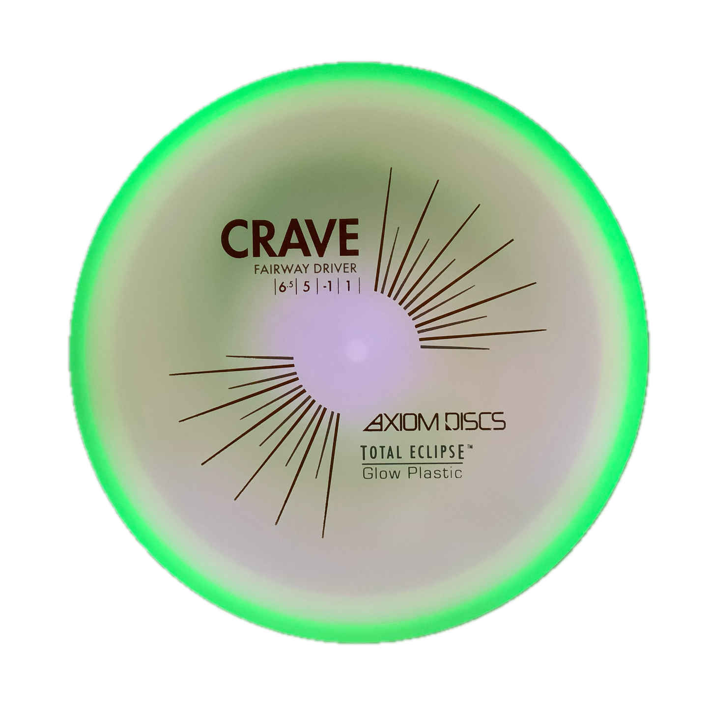 Axiom Crave - Total Eclipse Glow #6 - 166 - Astro Discs TX - Houston Disc Golf