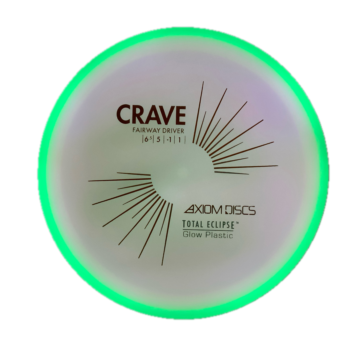 Axiom Crave - Total Eclipse Glow #12 - 167 - Astro Discs TX - Houston Disc Golf