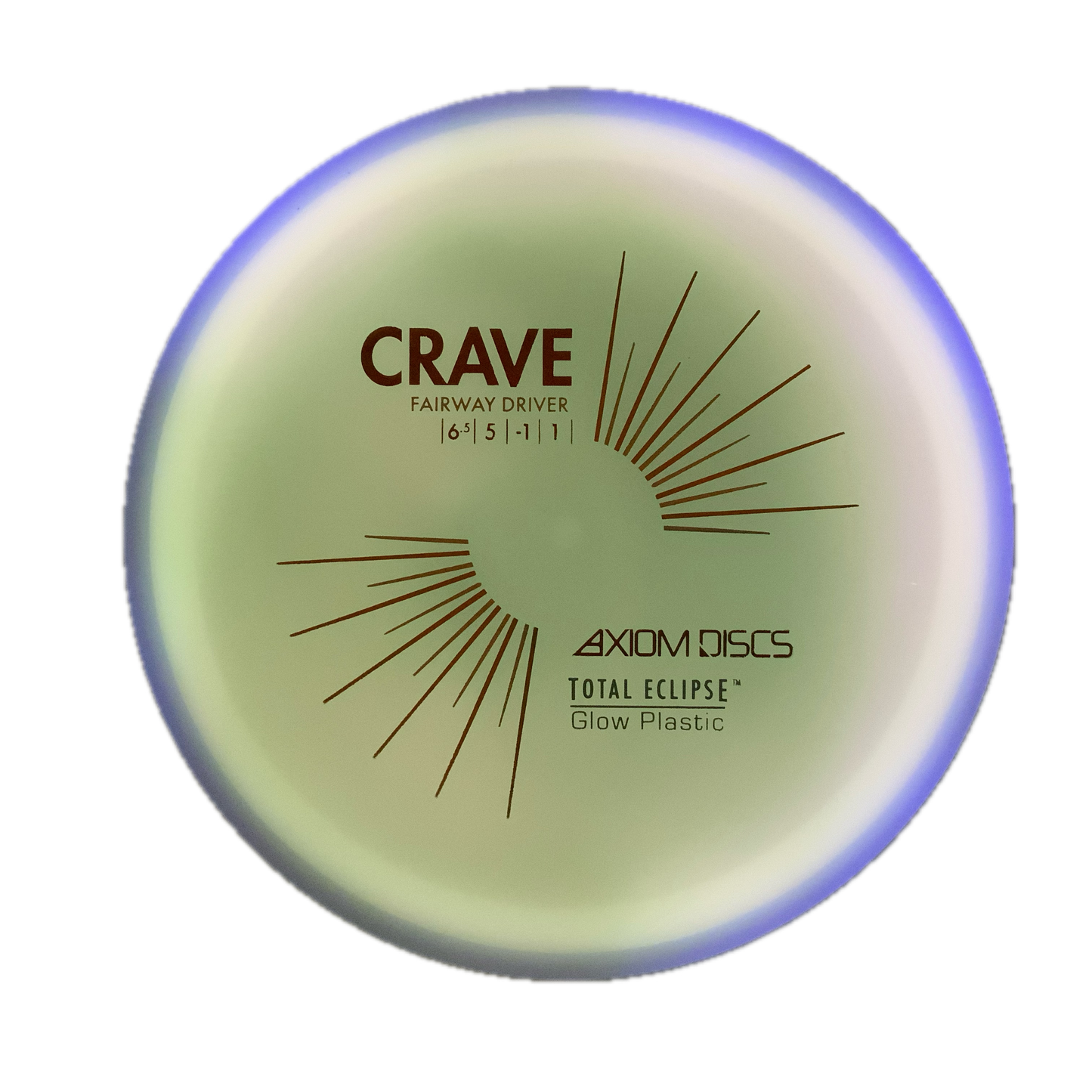 Axiom Crave - Total Eclipse Glow #13 - 167 - Astro Discs TX - Houston Disc Golf