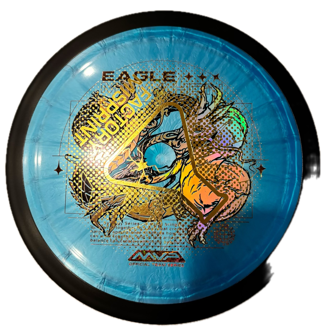 MVP Dimension - Eagle McMahon Team Series (Classic) Misprint-Lab 2nd #117 - 174 - Astro Discs TX - Houston Disc Golf