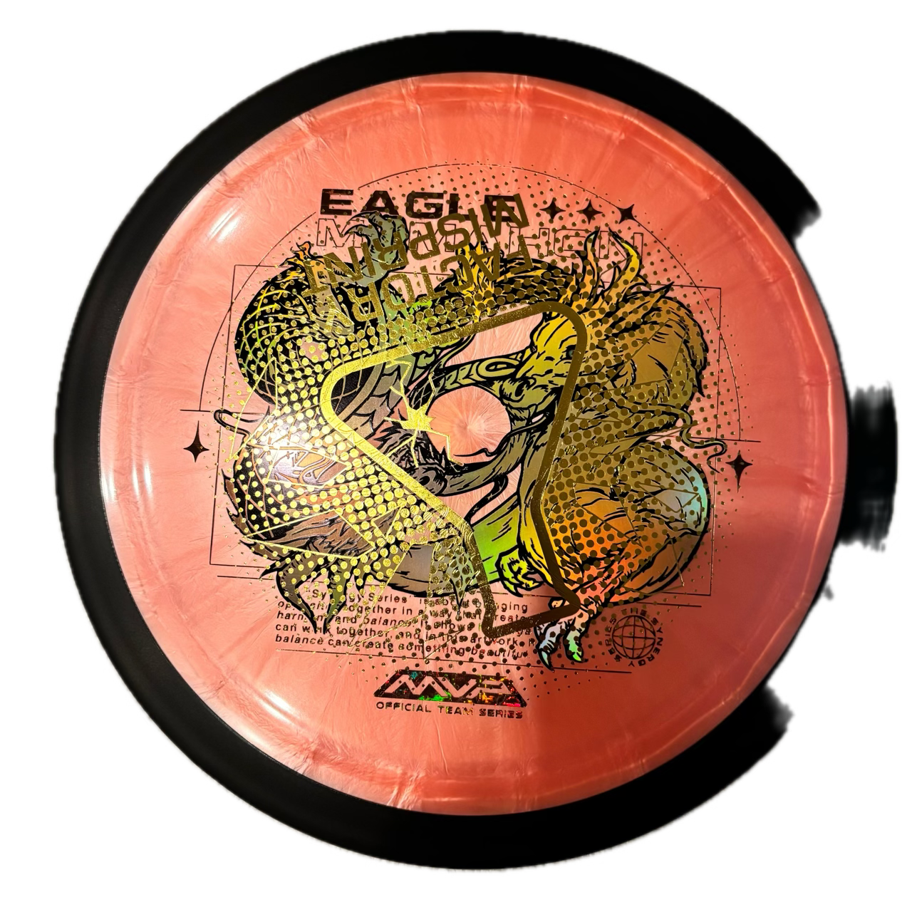 MVP Dimension - Eagle McMahon Team Series (Classic) Misprint-Lab 2nd #121 - 174 - Astro Discs TX - Houston Disc Golf