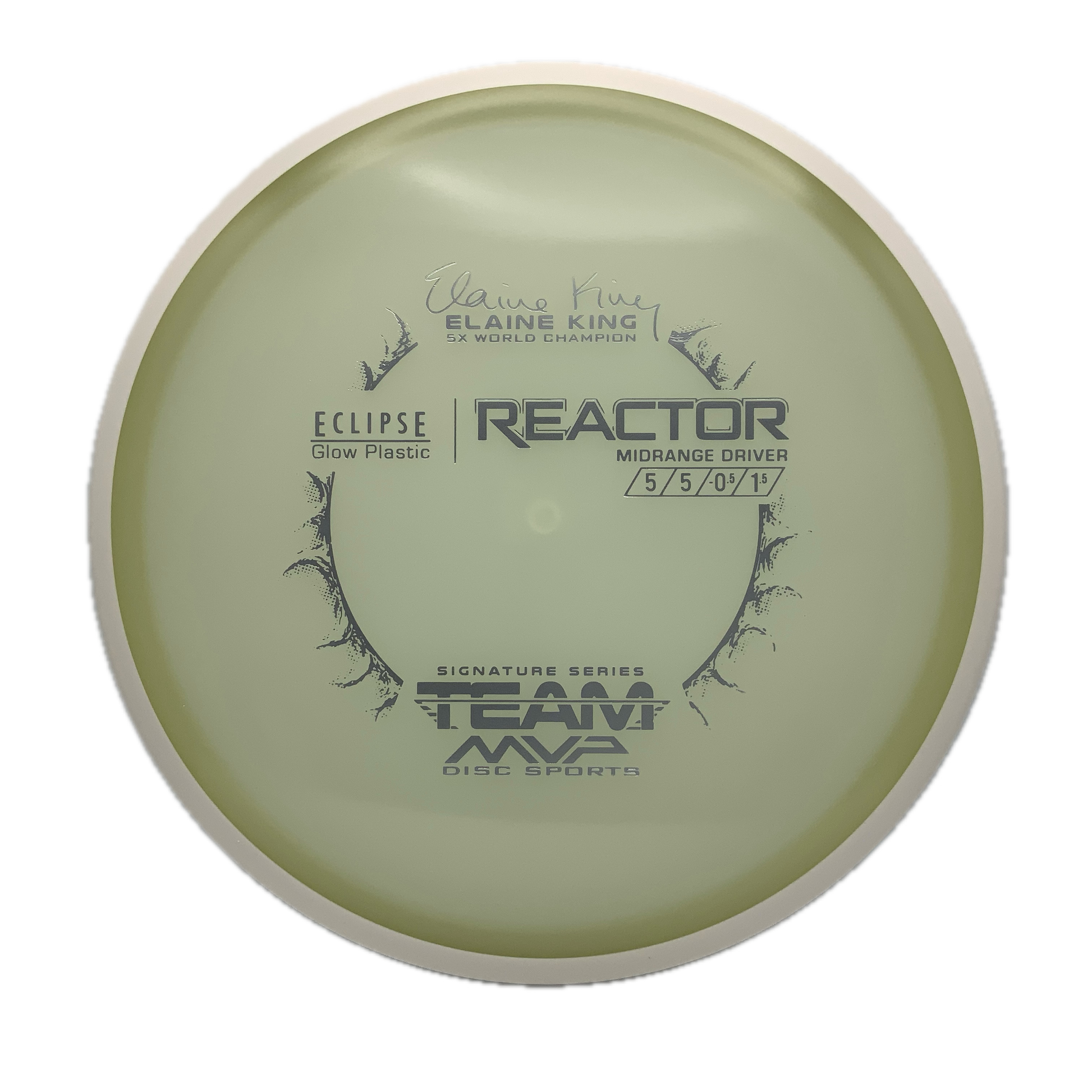 MVP Reactor - Eclipse Glow #38 - 176 - Astro Discs TX - Houston Disc Golf