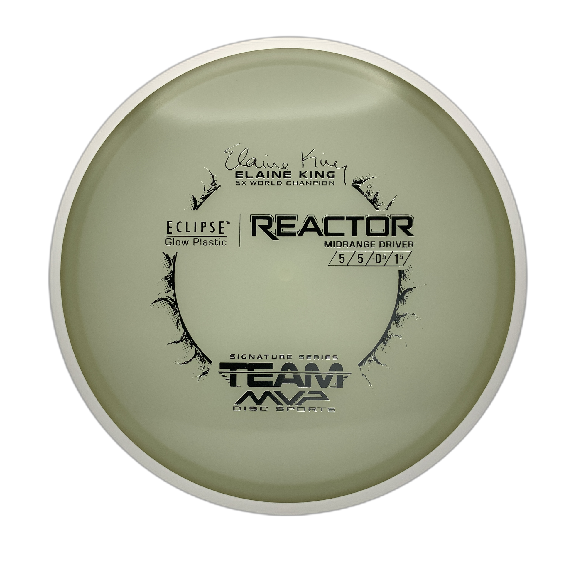 MVP Reactor - Eclipse Glow #34 - 176 - Astro Discs TX - Houston Disc Golf
