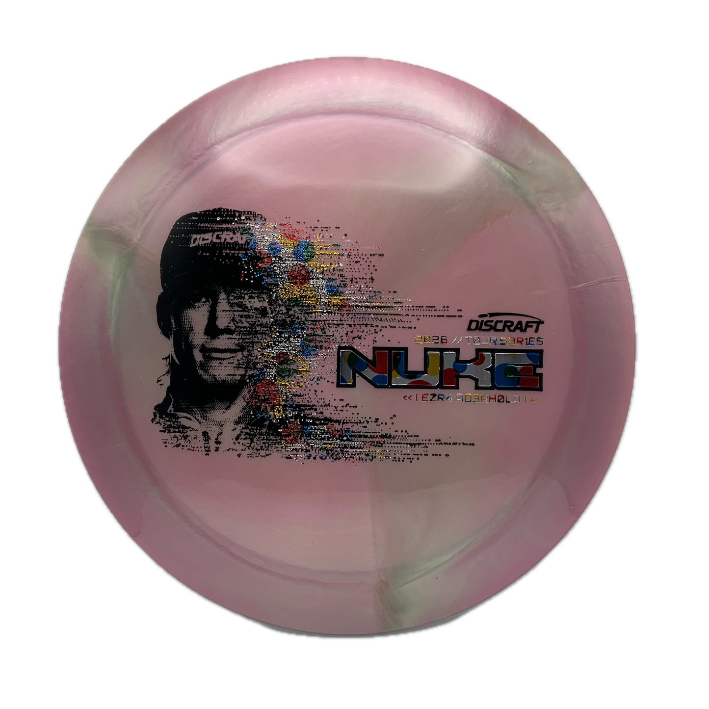 Discraft Nuke - 2026 Tour Series (Preorder) Special Blend Titanium x Big Z Swirl #3 - 173 - Astro Discs TX - Houston Disc Golf