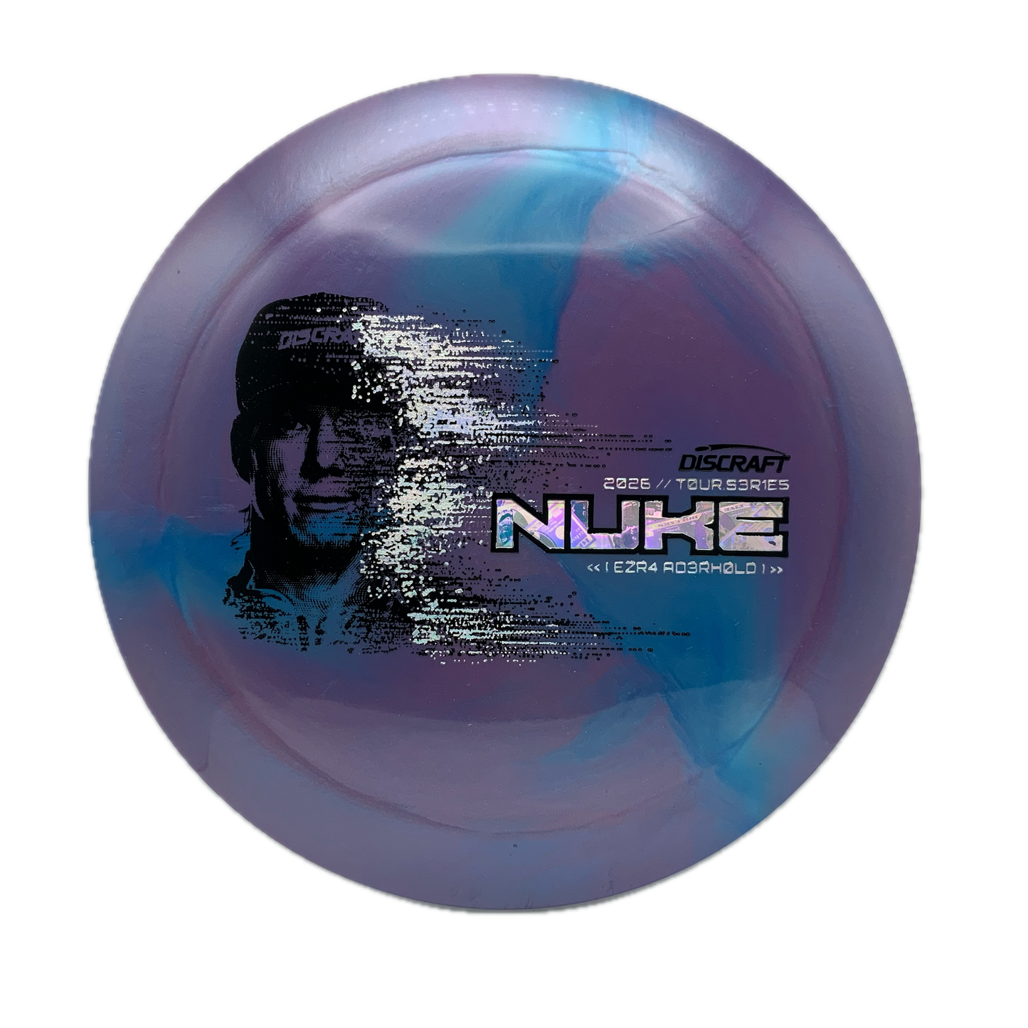 Discraft Nuke - 2026 Tour Series (Preorder) Special Blend Titanium x Big Z Swirl #6 - 173 - Astro Discs TX - Houston Disc Golf