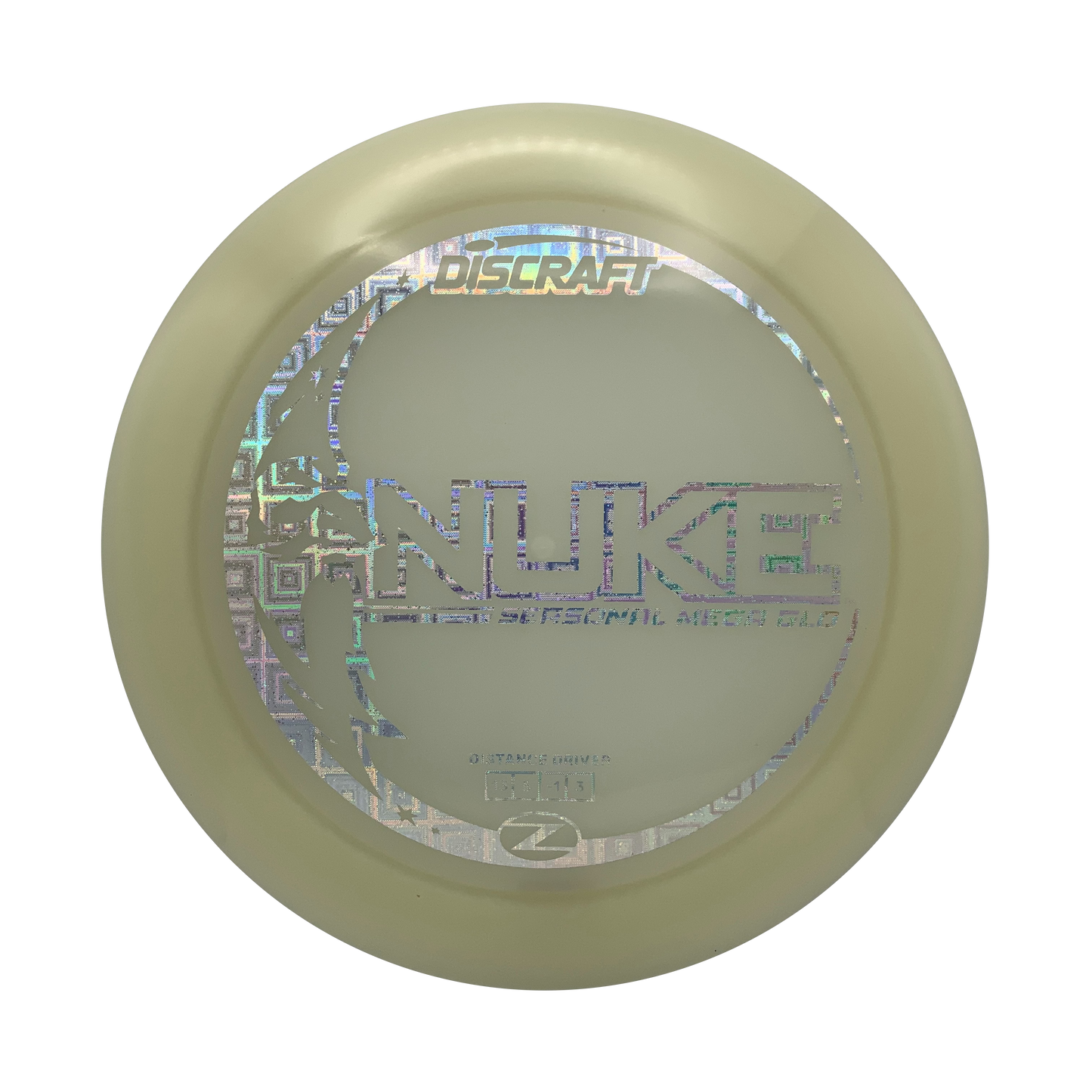 Discraft Nuke Mega Glo Z #4 - 170-172 - Astro Discs TX - Houston Disc Golf