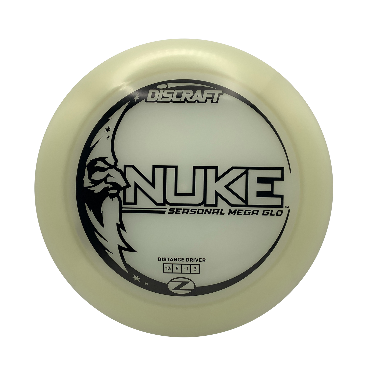 Discraft Nuke Mega Glo Z #5 - 173-174 - Astro Discs TX - Houston Disc Golf