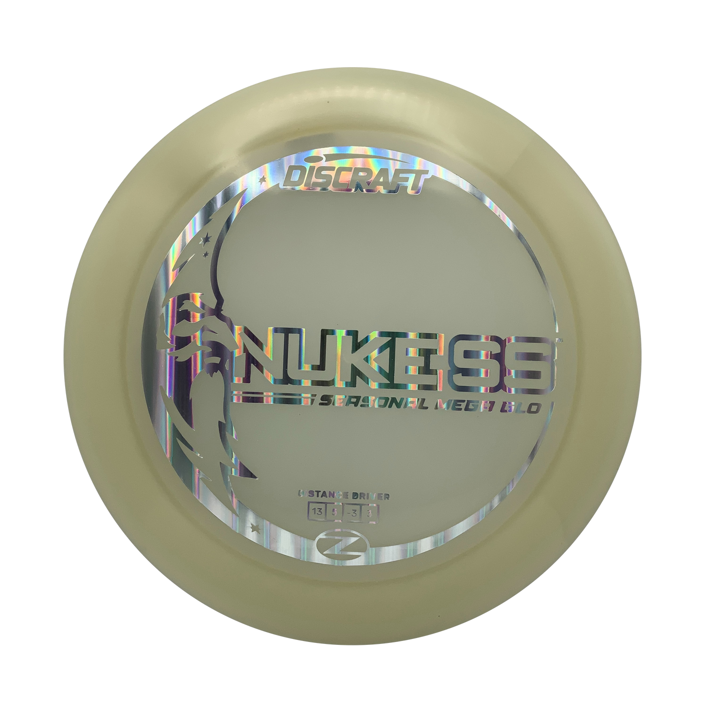 Discraft Nuke SS Mega Glo Z #13 - 170-172 - Astro Discs TX - Houston Disc Golf