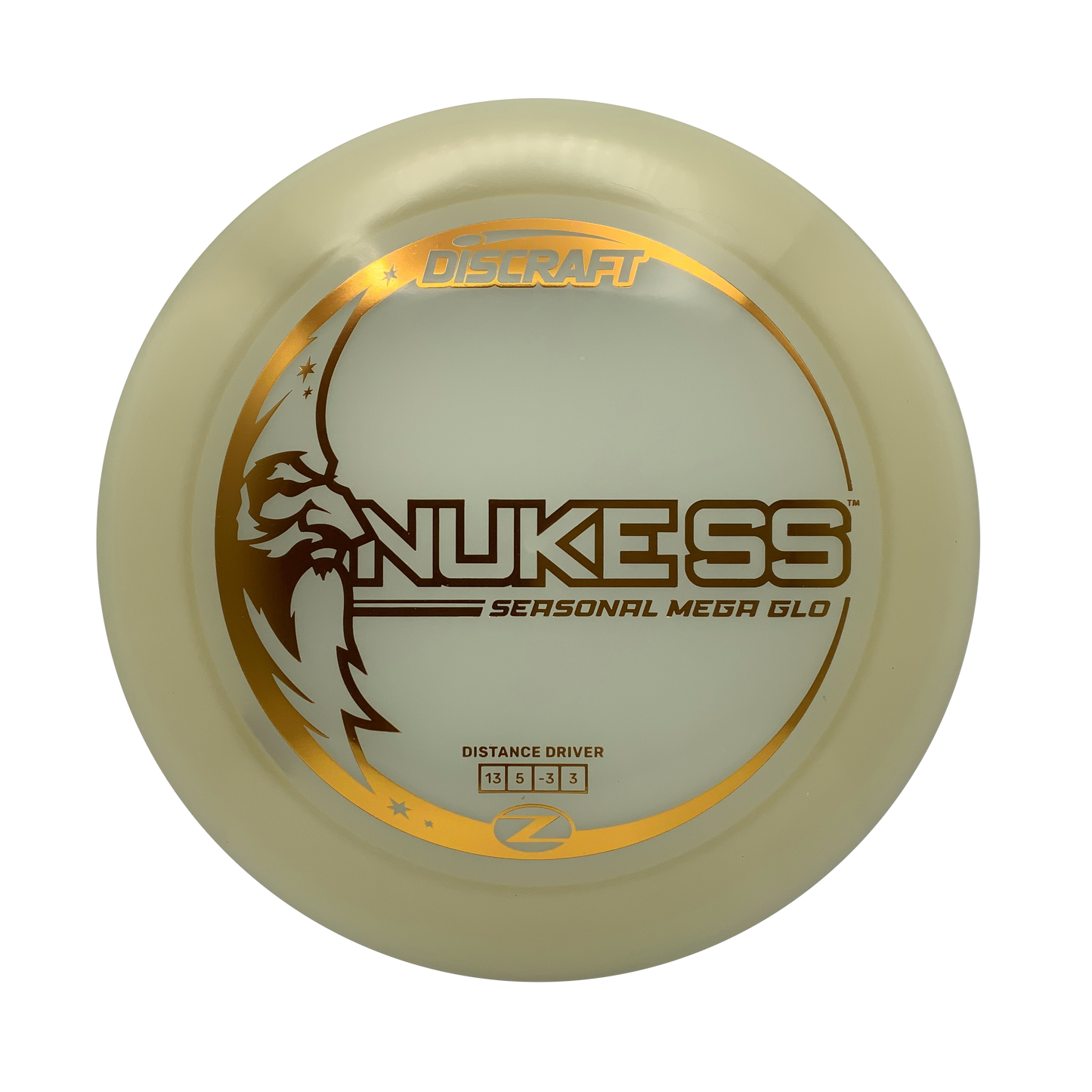 Discraft Nuke SS Mega Glo Z #15 - 170-172 - Astro Discs TX - Houston Disc Golf