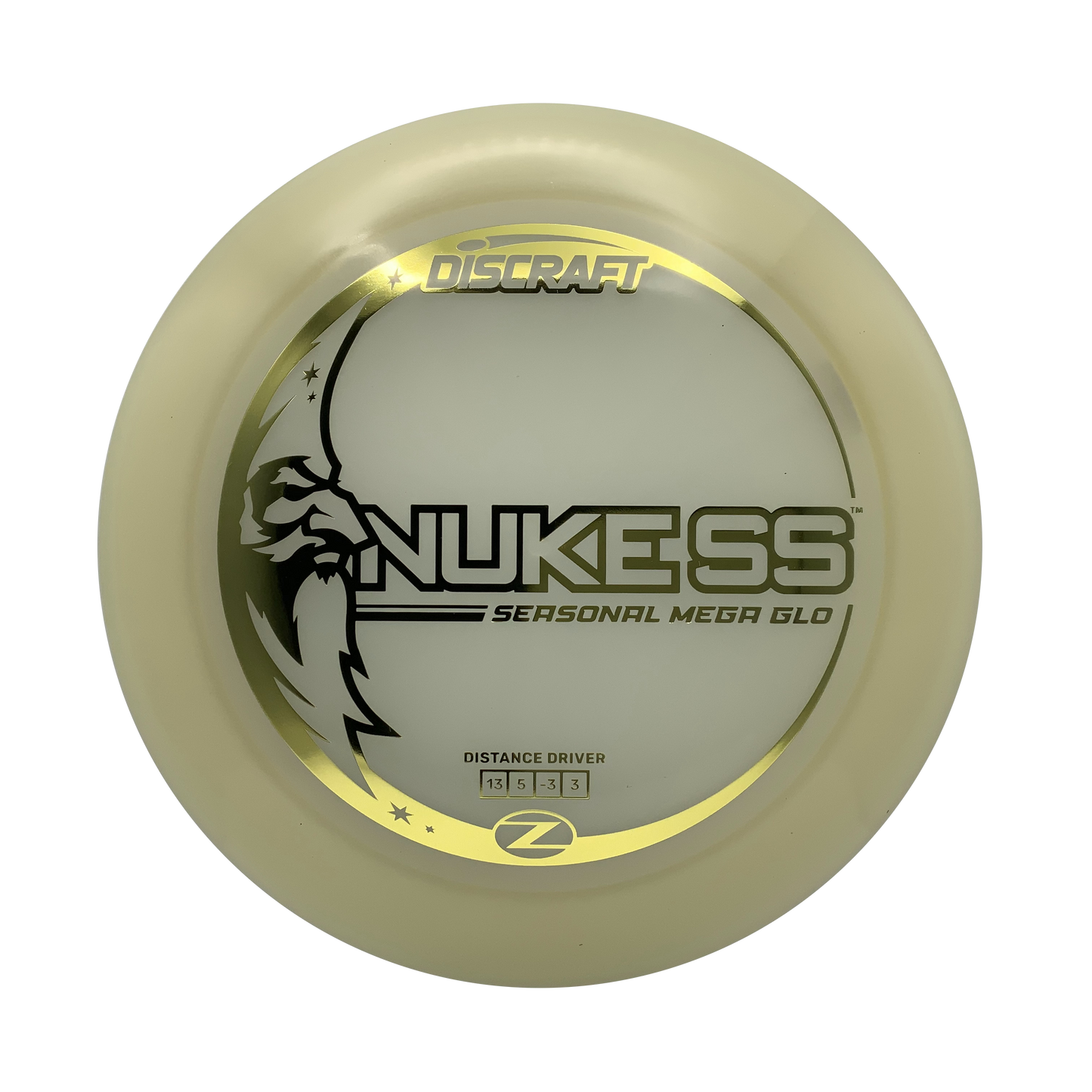 Discraft Nuke SS Mega Glo Z #16 - 173-174 - Astro Discs TX - Houston Disc Golf