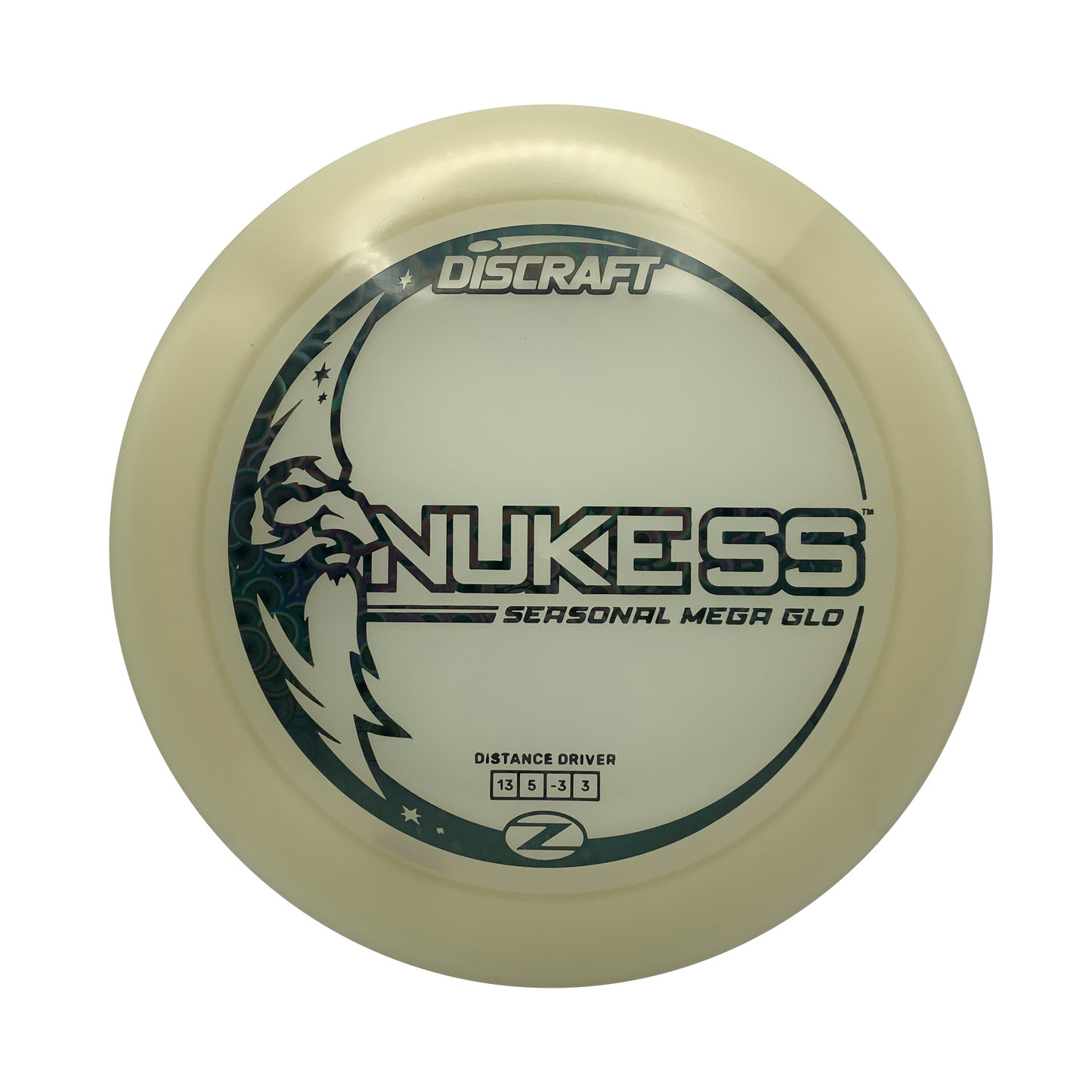 Discraft Nuke SS Mega Glo Z #17 - 173-174 - Astro Discs TX - Houston Disc Golf