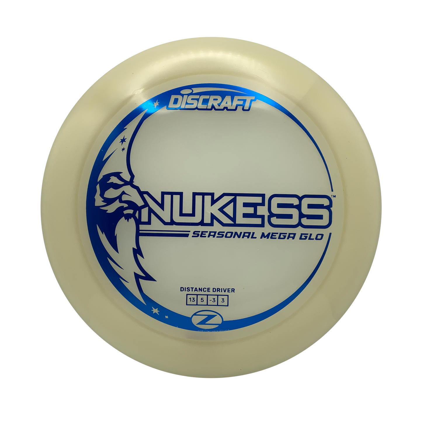 Discraft Nuke SS Mega Glo Z #19 - 173-174 - Astro Discs TX - Houston Disc Golf