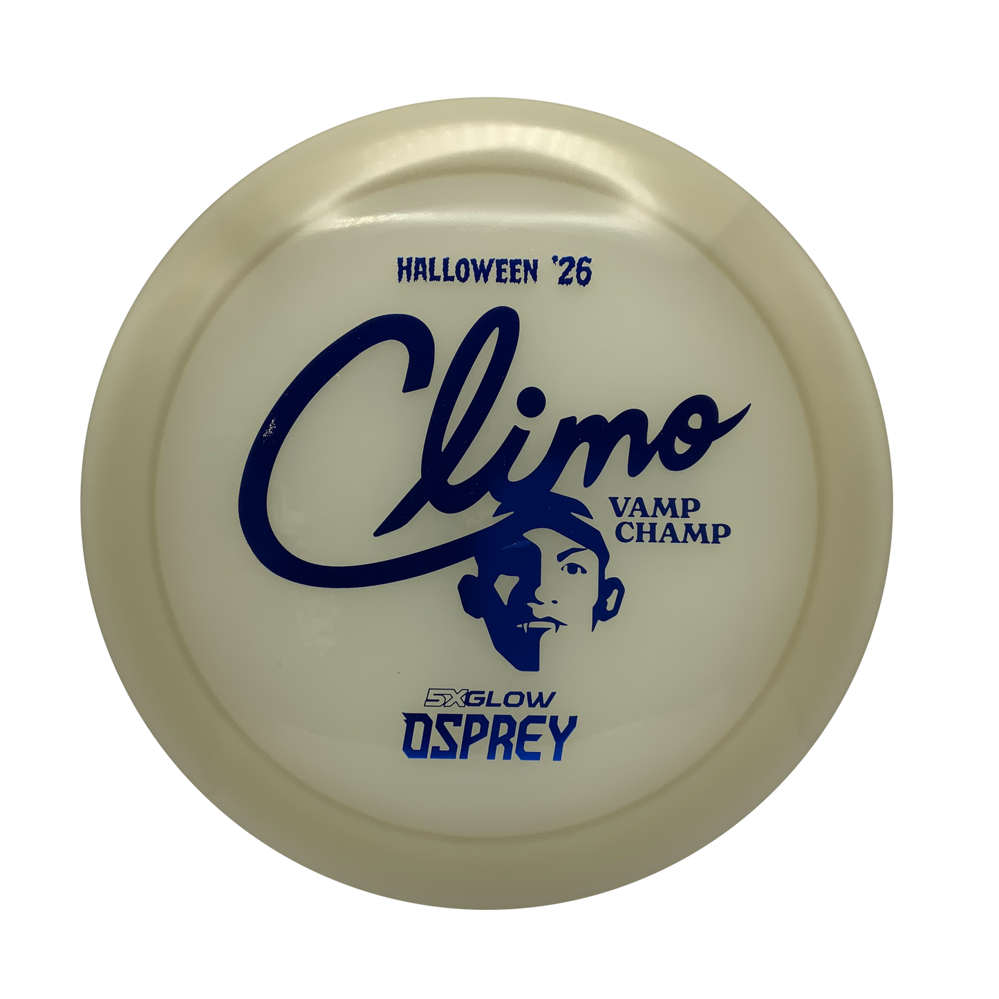 Climo Disc Golf Osprey - 2026 Halloween Mega Glo #1 - 175 - Astro Discs TX - Houston Disc Golf