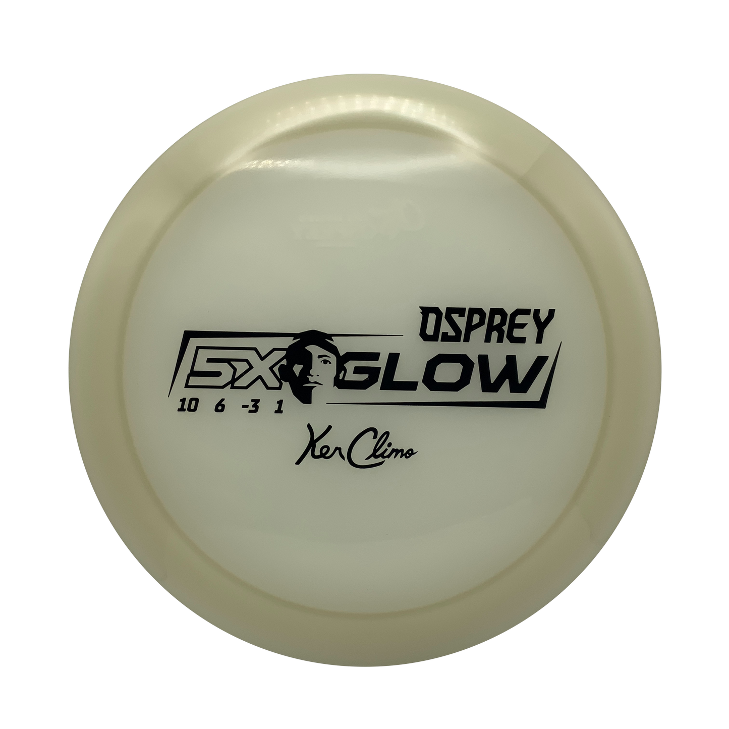 Climo Disc Golf Osprey Mega Glo #8 - 170-172 - Astro Discs TX - Houston Disc Golf
