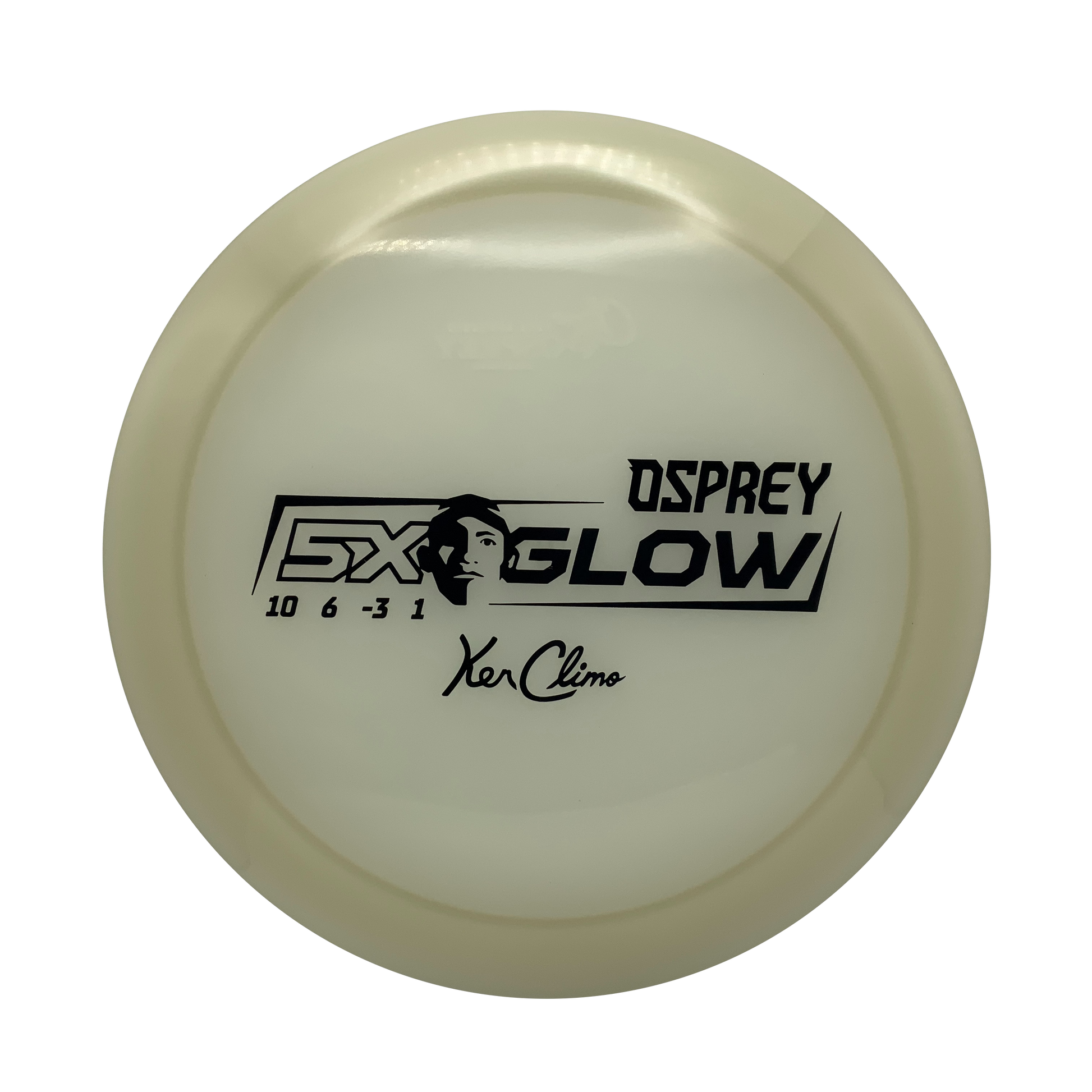Climo Disc Golf Osprey Mega Glo #8 - 170-172 - Astro Discs TX - Houston Disc Golf