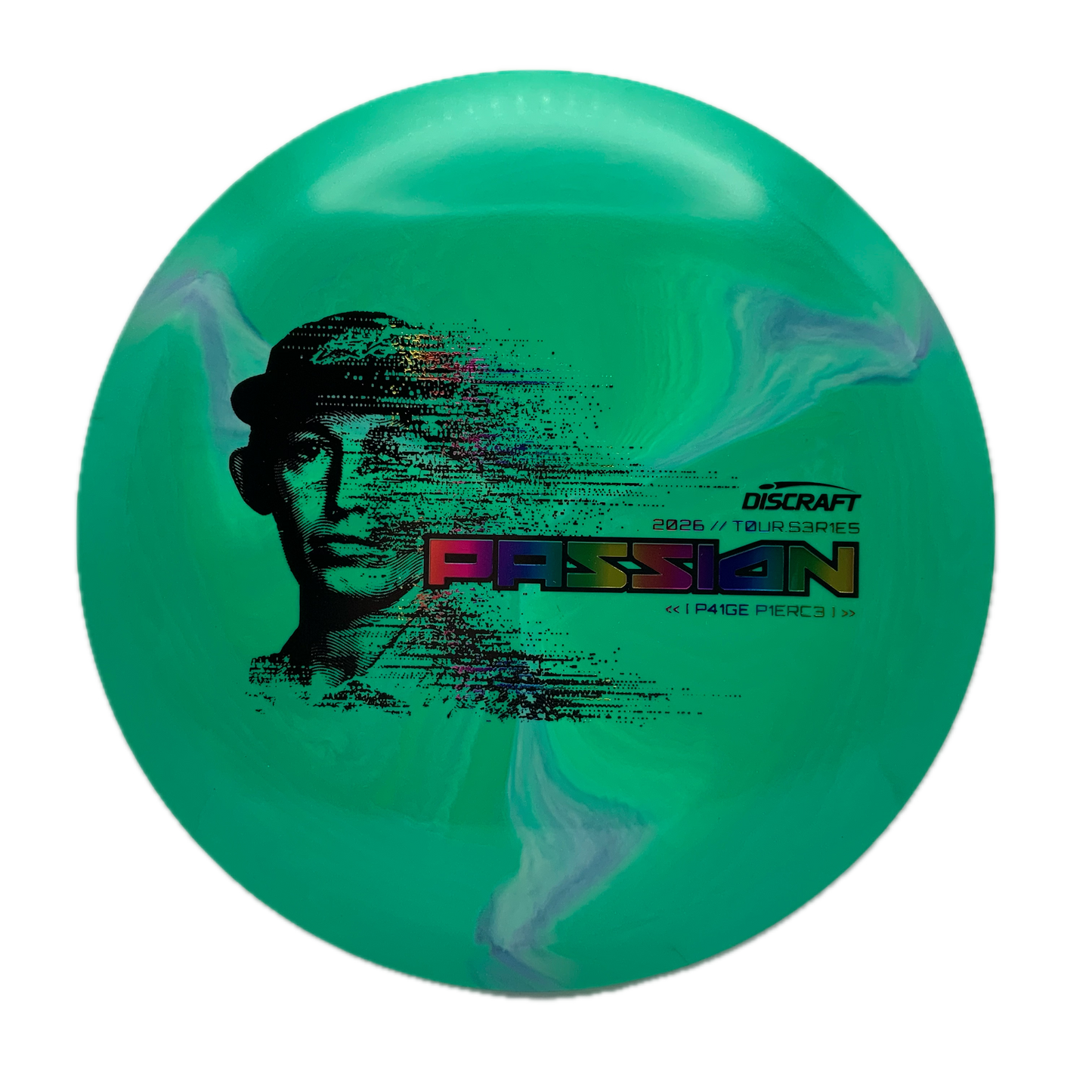 Discraft Passion - 2026 Tour Series Special Blend Titanium x Big Z Swirl #7 - 170-172 - Astro Discs TX - Houston Disc Golf