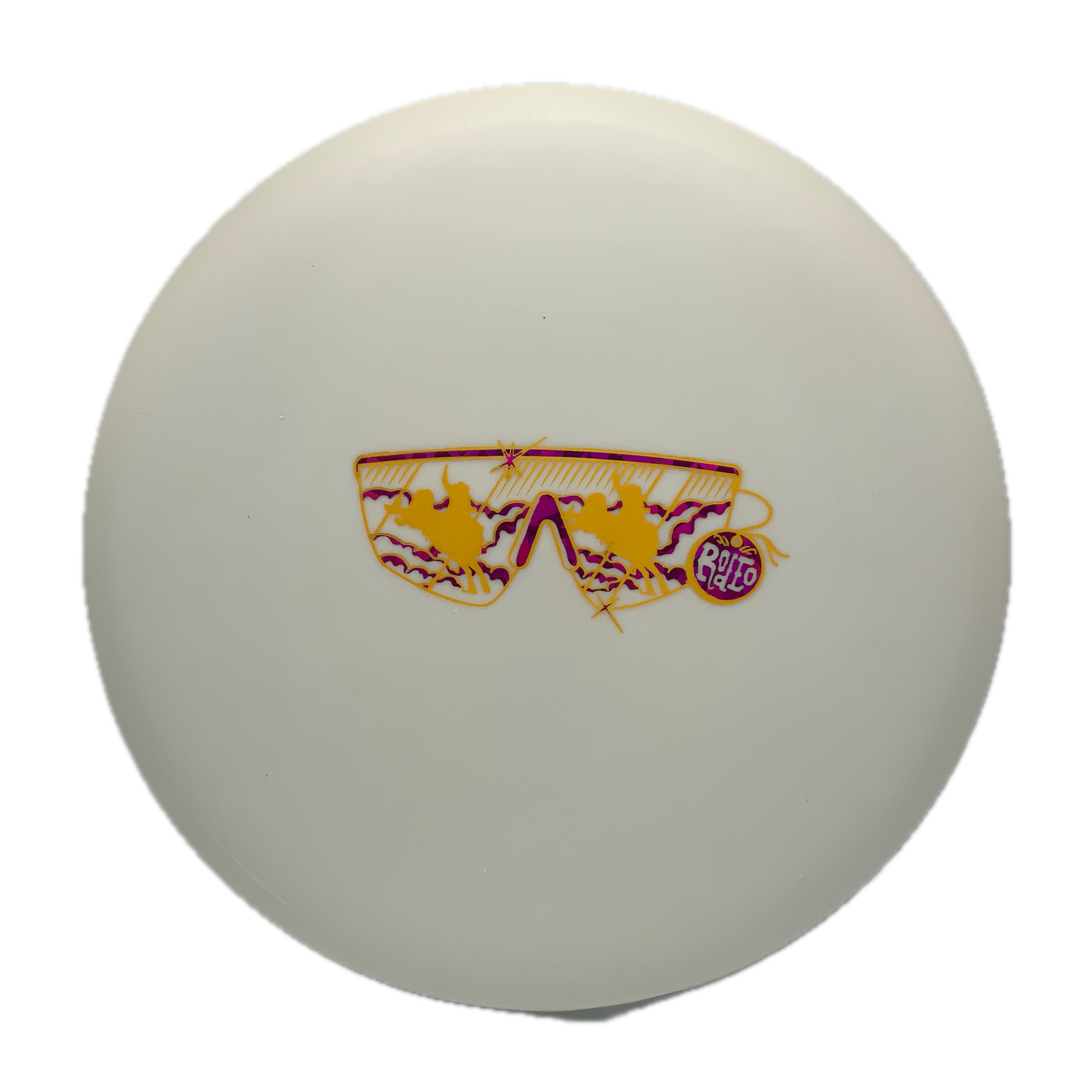 Mint Discs Rodeo Flat Top Royal Glow #1 - 177 - Astro Discs TX - Houston Disc Golf