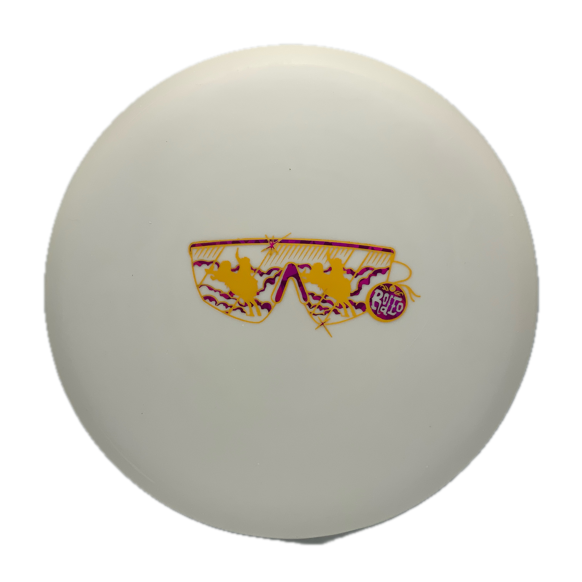 Mint Discs Rodeo Flat Top Royal Glow #1 - 177 - Astro Discs TX - Houston Disc Golf
