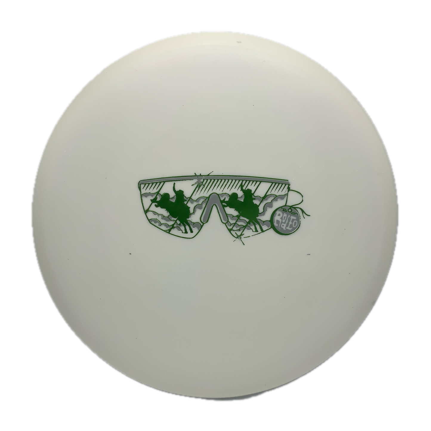 Mint Discs Rodeo Flat Top Royal Glow #2 - 177 - Astro Discs TX - Houston Disc Golf