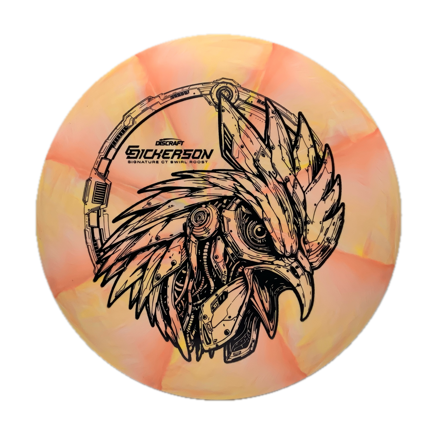 Discraft Roost - Chris Dikerson SS CT Swirl #4 - 173-174 - Astro Discs TX - Houston Disc Golf