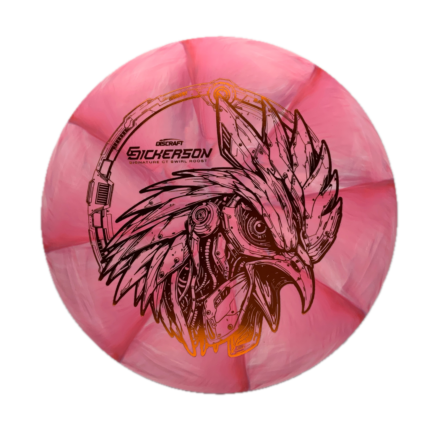 Discraft Roost - Chris Dikerson SS CT Swirl #6 - 173-174 - Astro Discs TX - Houston Disc Golf