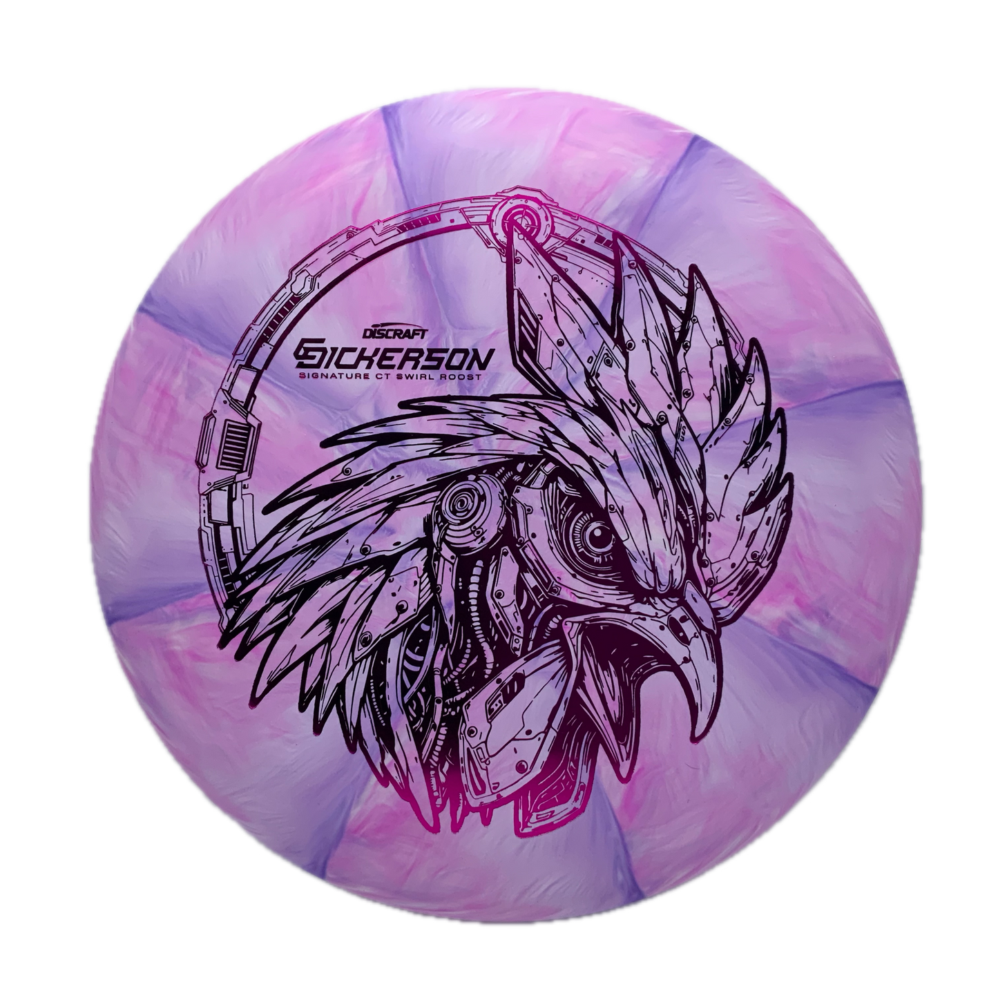 Discraft Roost - Chris Dikerson SS CT Swirl #7 - 173-174 - Astro Discs TX - Houston Disc Golf