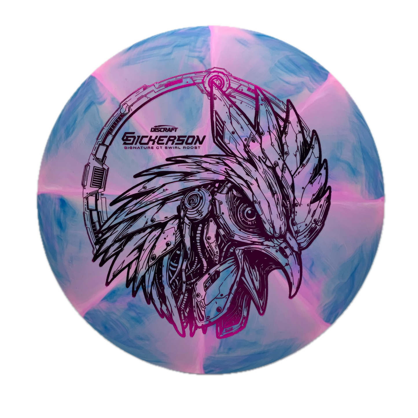 Discraft Roost - Chris Dikerson SS CT Swirl #8 - 173-174 - Astro Discs TX - Houston Disc Golf