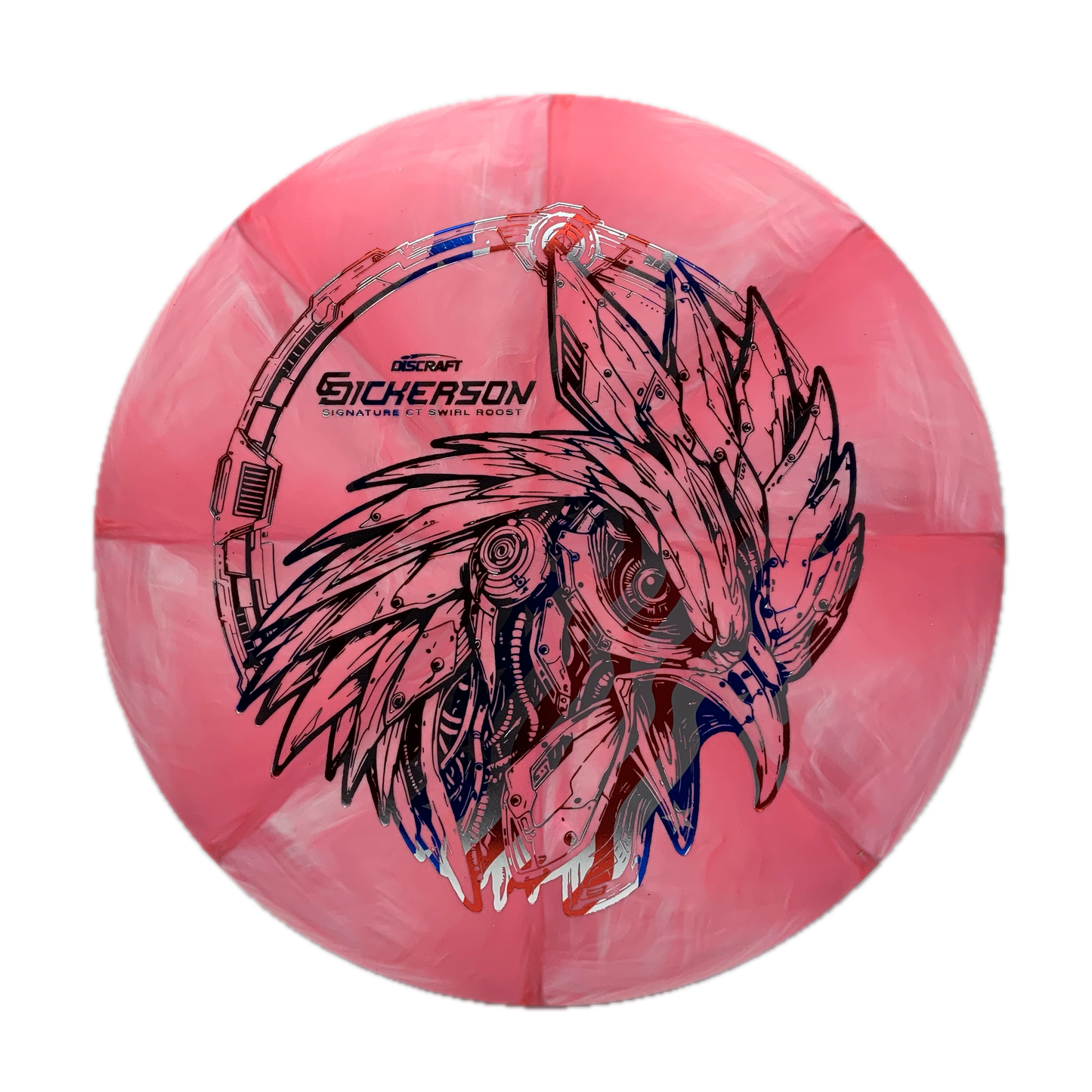 Discraft Roost - Chris Dikerson SS CT Swirl #9 - 173-174 - Astro Discs TX - Houston Disc Golf