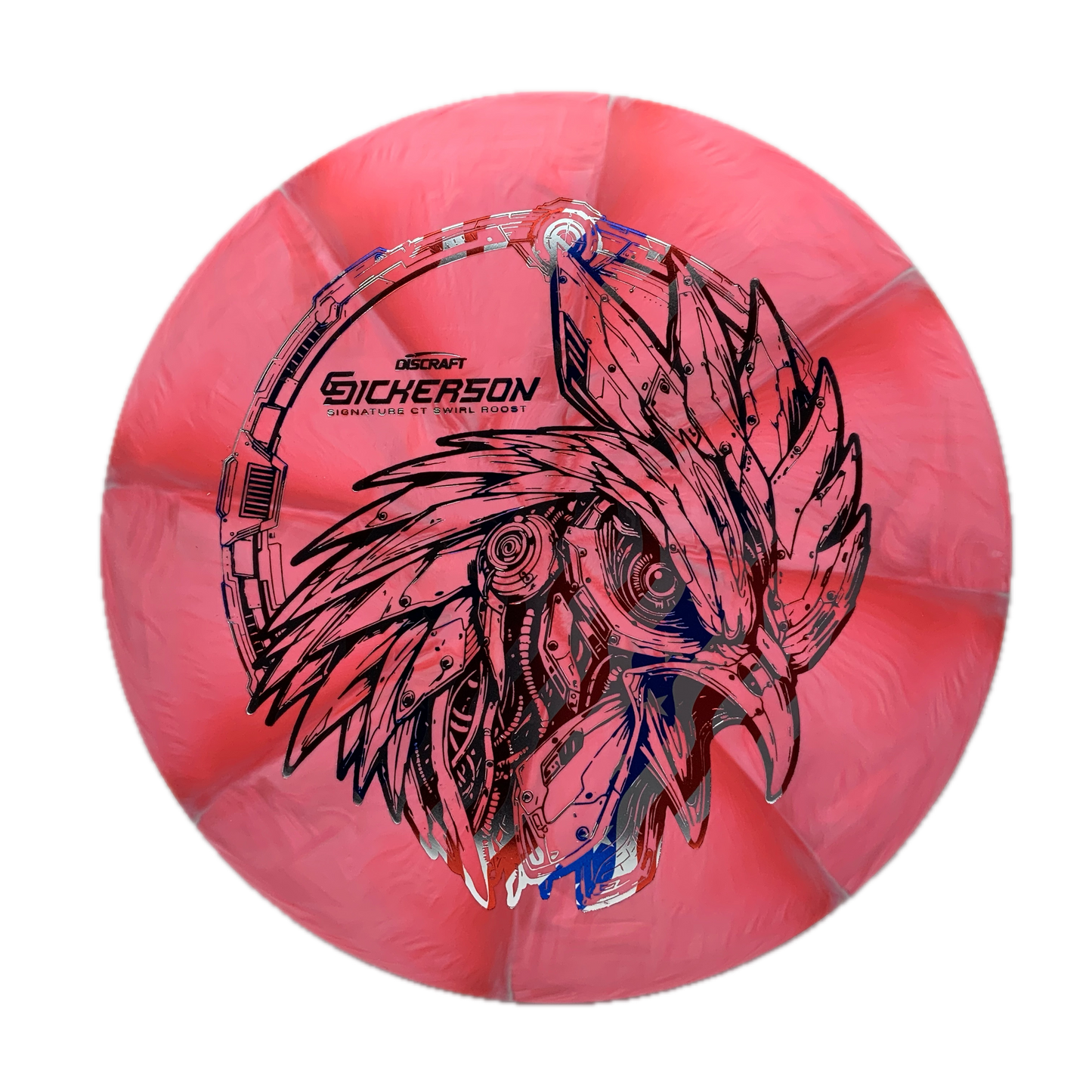 Discraft Roost - Chris Dikerson SS CT Swirl #10 - 173-174 - Astro Discs TX - Houston Disc Golf