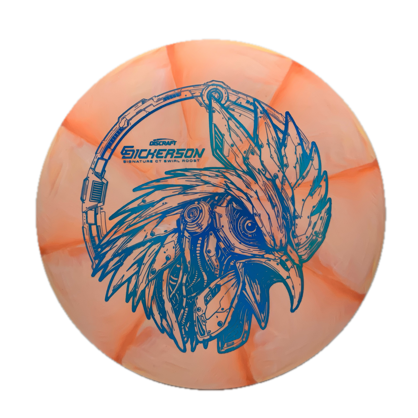 Discraft Roost - Chris Dikerson SS CT Swirl #11 - 173-174 - Astro Discs TX - Houston Disc Golf