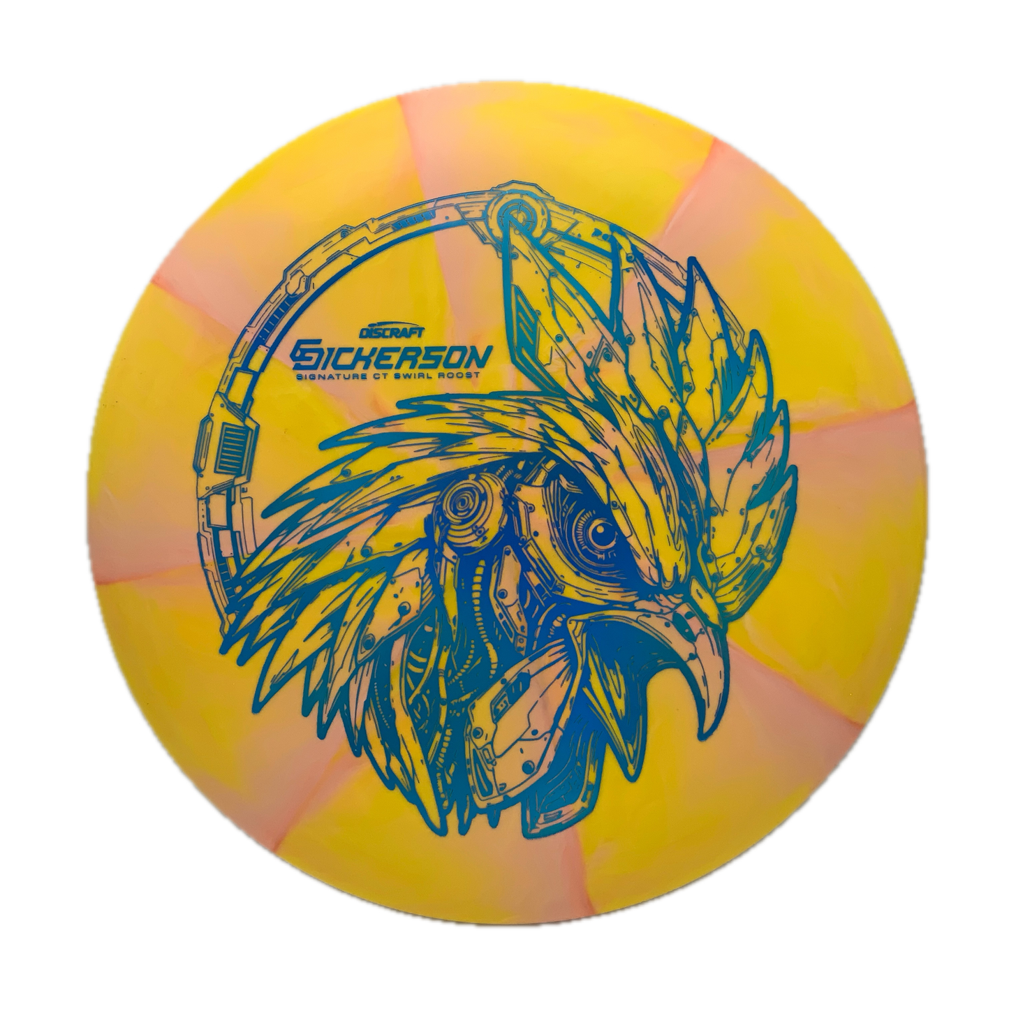 Discraft Roost - Chris Dikerson SS CT Swirl #12 - 173-174 - Astro Discs TX - Houston Disc Golf